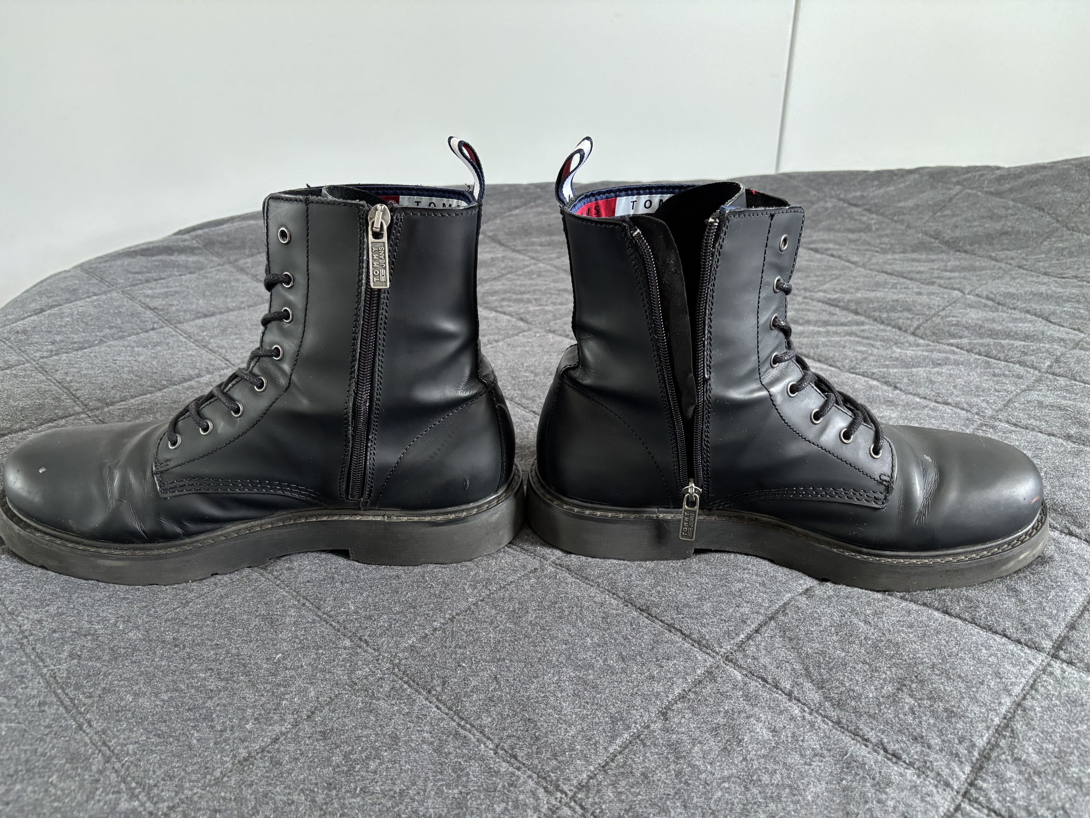 Tommy Jeans Tommy Jeans Lace-up/Zip Boots EM0EM00831 Size US 12 / EU 45 - 2 Thumbnail