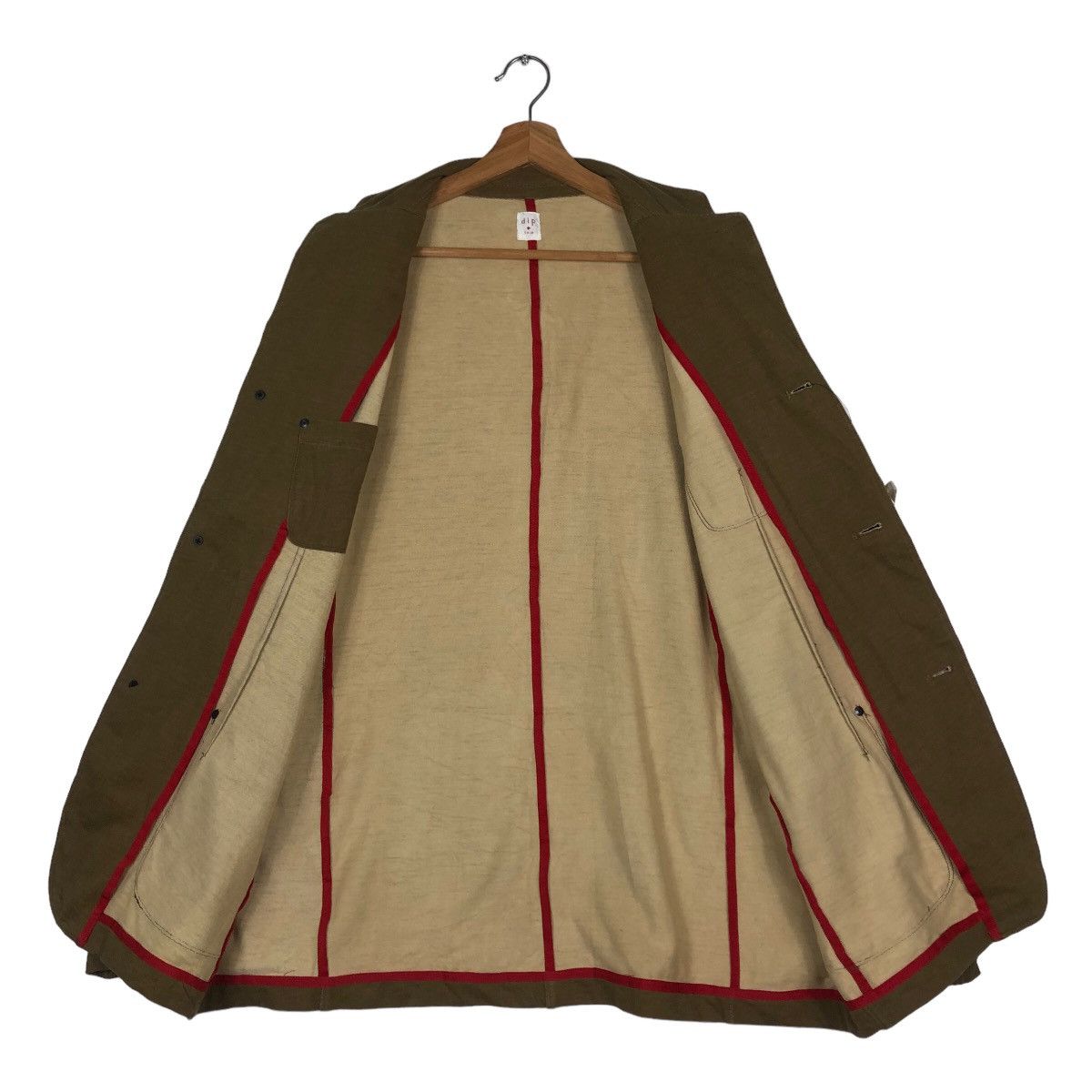 Issey Miyake 🔥NWT Vintage Chore Work Jacket DIP Double Breast Japan Size US L / EU 52-54 / 3 - 13 Thumbnail