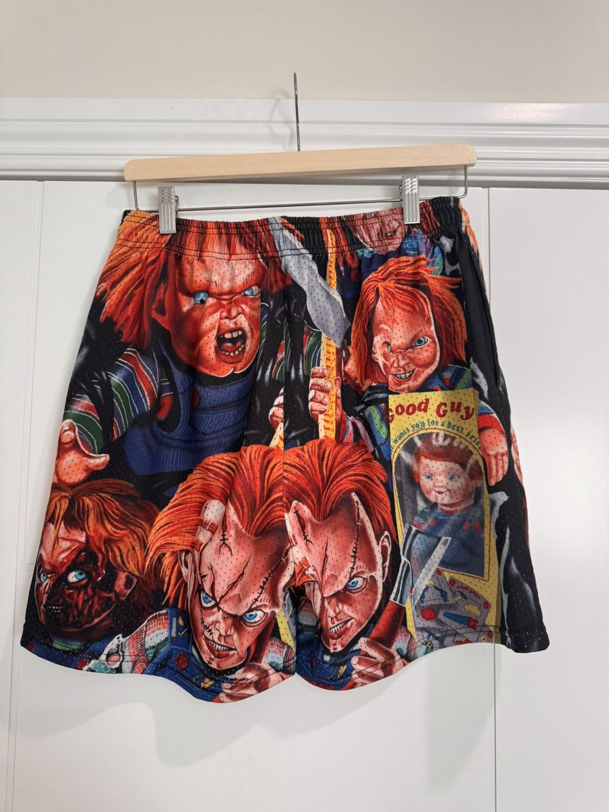 Other Chucky / Child’s Play Mesh Basketball Drawstring Shorts Size US 35 - 2 Thumbnail
