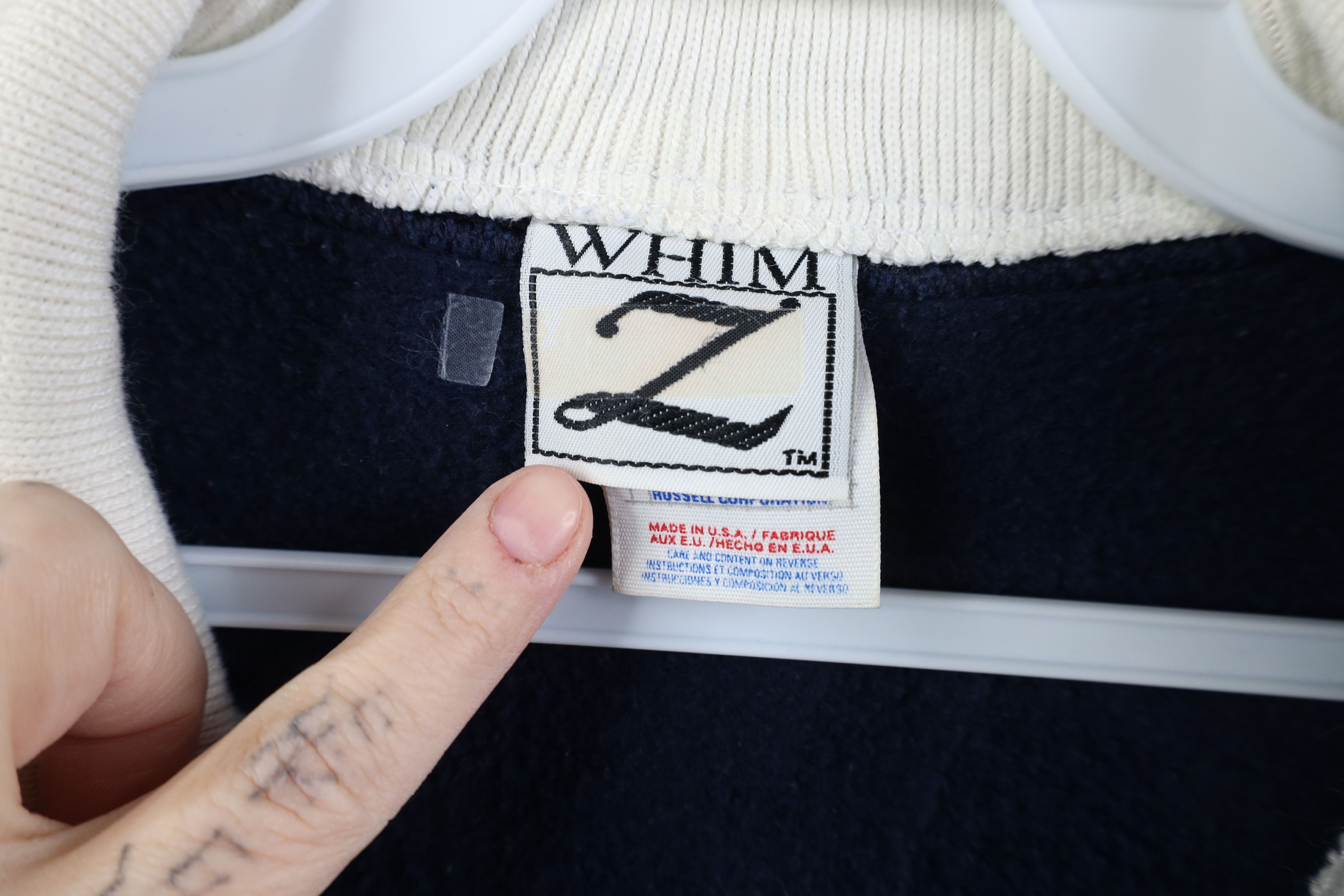 Vintage Vintage 90s Streetwear Christmas Collared Sweatshirt USA Size M / US 6-8 / IT 42-44 - 7 Thumbnail