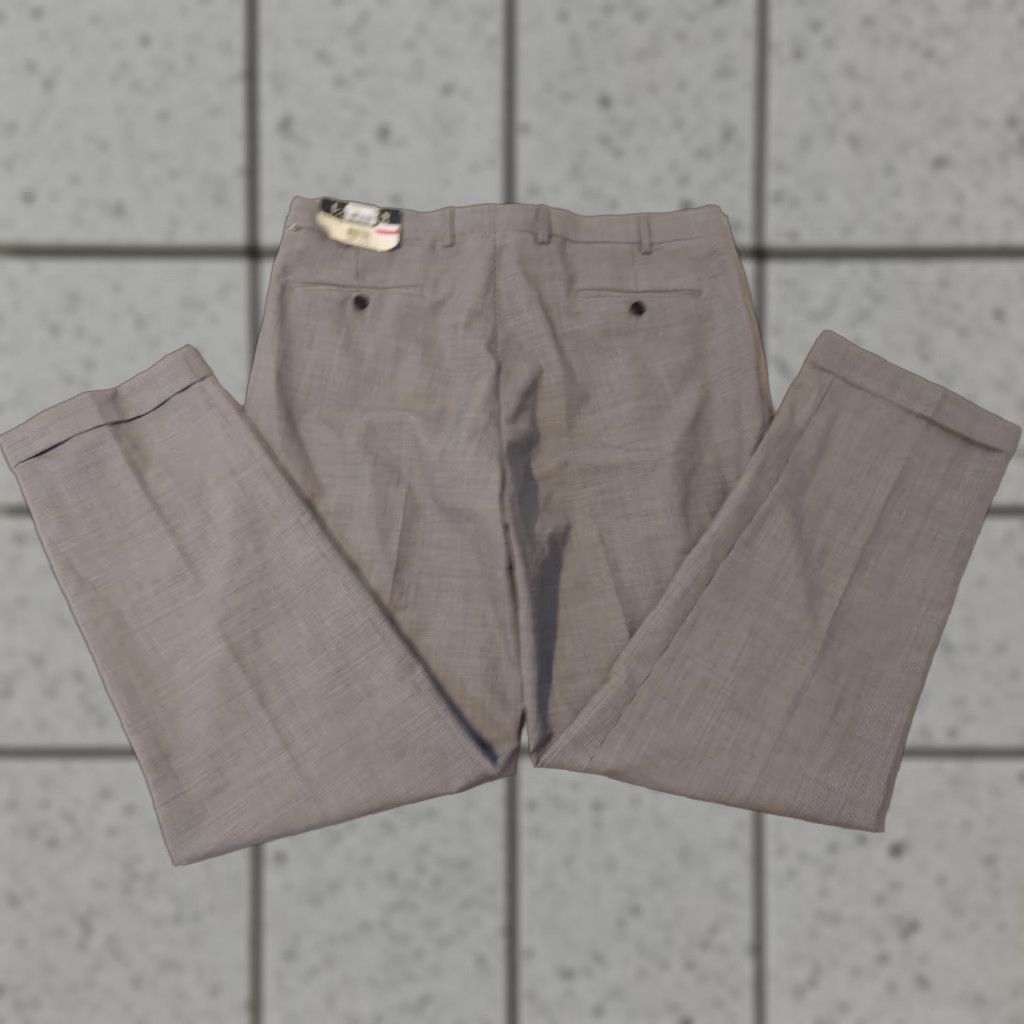 Polo Ralph Lauren Polo Ralph Lauren Dress Pants 38x32 Gray Chino Khaki Mens Regular Pants Size US M / EU 48-50 / 2 - 1 Thumbnail