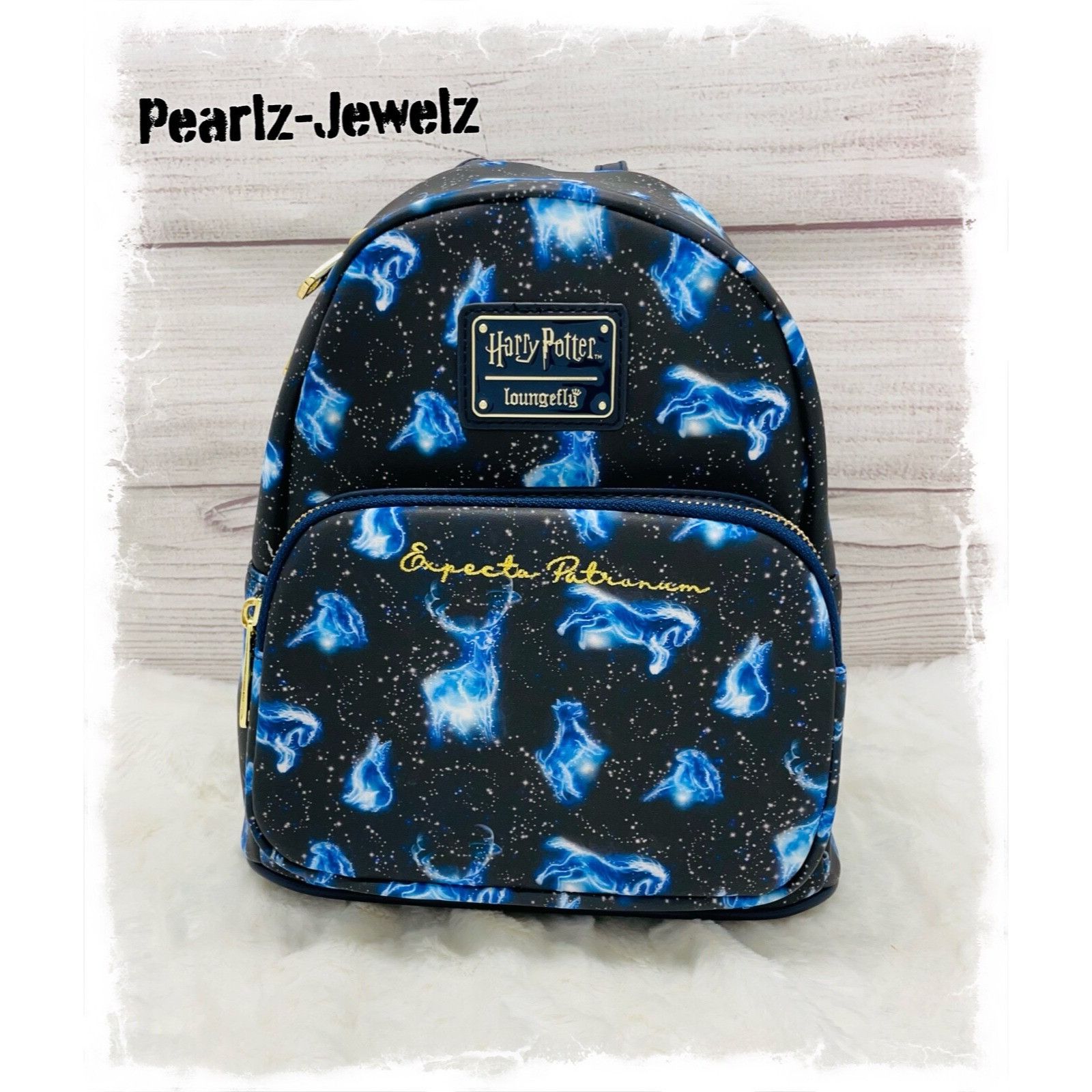Disney Loungefly Harry Potter Patronus Horse Allover Print AOP Mini Size ONE SIZE - 1 Thumbnail