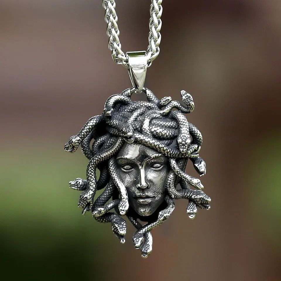 Jewelry Snake Pendant Necklace Size ONE SIZE - 1 Thumbnail