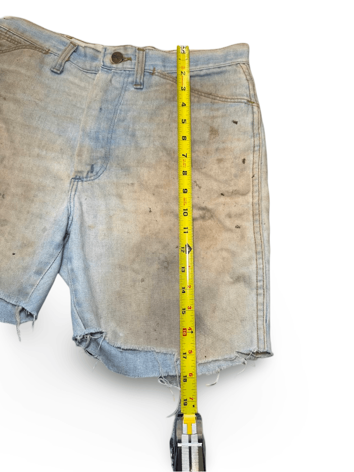 Vintage 80s Vintage Distressed Faded Cut Shorts Size US 30 / EU 46 - 6 Thumbnail