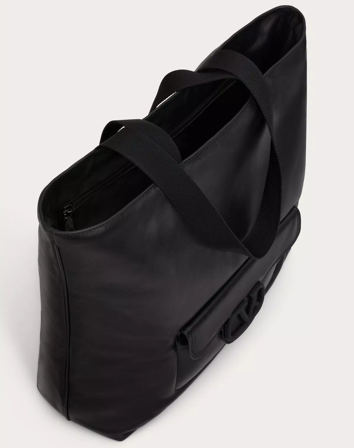 Valentino oc11z0725 Size: OS/Nappa Leather Shopper in Black Size ONE SIZE - 5 Thumbnail