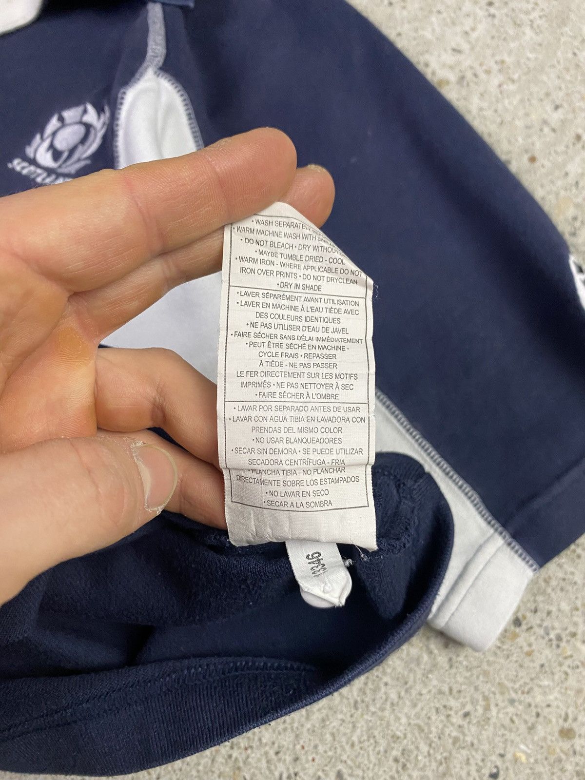 Canterbury of New Zealand Canterbury polo T-shirt Tee Navy rugby Size US M / EU 48-50 / 2 - 11 Thumbnail