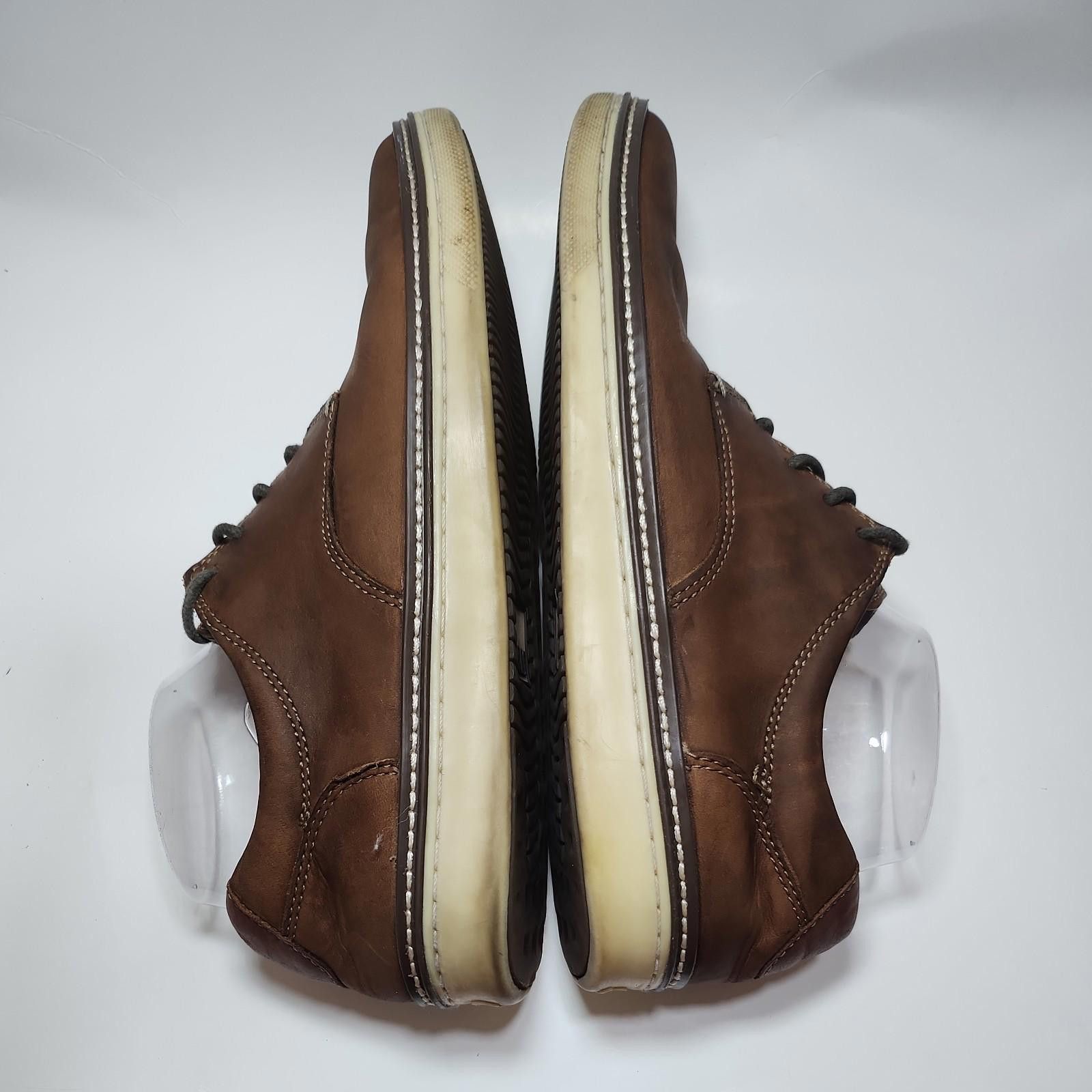 Johnston & Murphy Johnston & Murphy McGuffey Tan Oiled Grain Plain Toe Sz US9 Size US 9 / EU 42 - 4 Thumbnail
