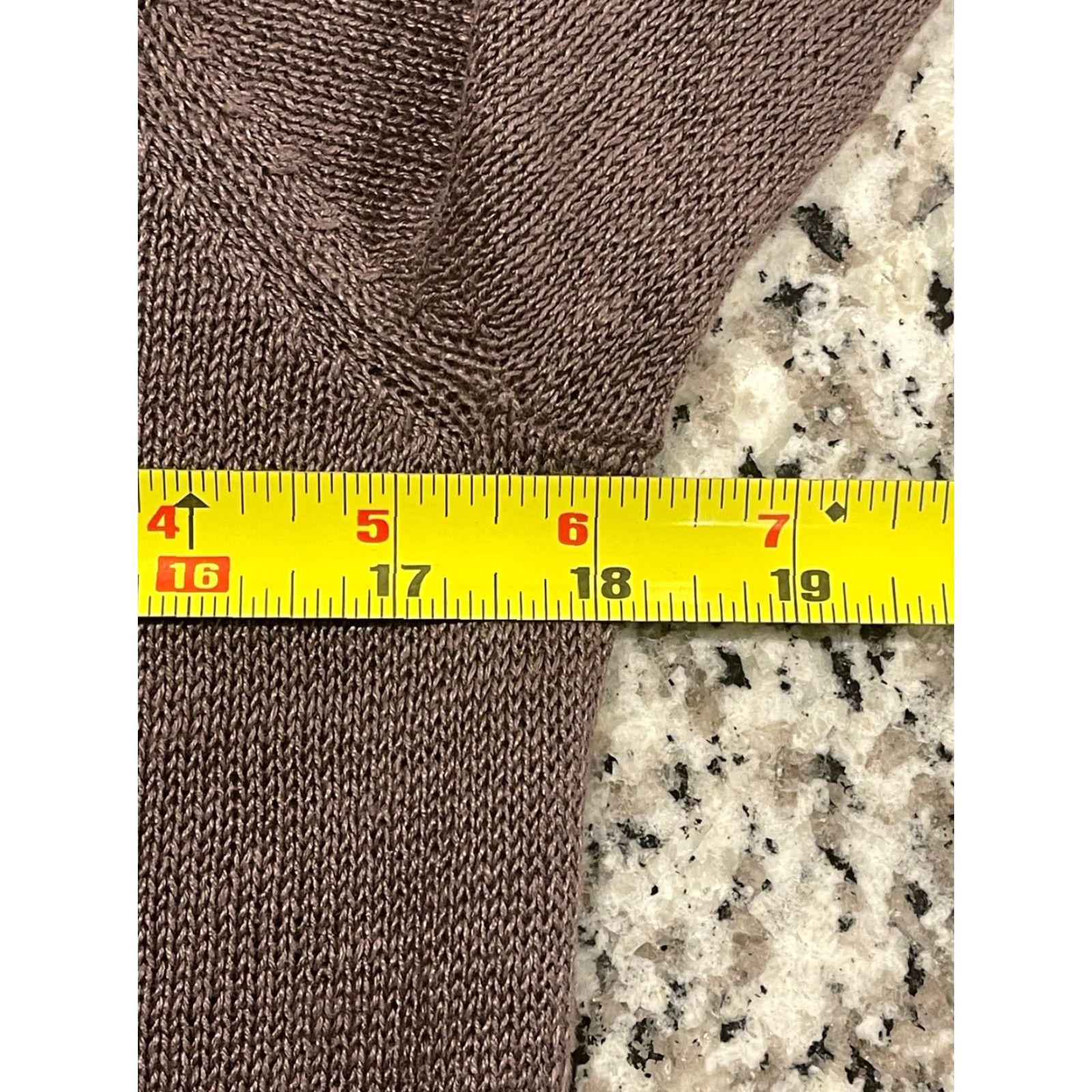 Eileen Fisher EILEEN FISHER Dress Womens XS Brown Linen Long Sleeve Round Neck Lightweight A-Line Short Length Regular Women Size XS / US 0-2 / IT 36-38 - 4 Thumbnail