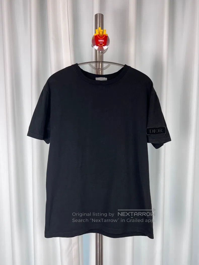 Dior Dior Black cuff logo logo short sleeve Size US XS / EU 42 / 0 - 1 Thumbnail