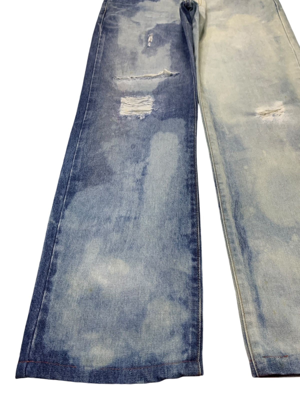 Edwin SALES🔥Vintage Edwin Acid Wash Hybrid Style Loose Jeans Size US 31 - 6 Thumbnail