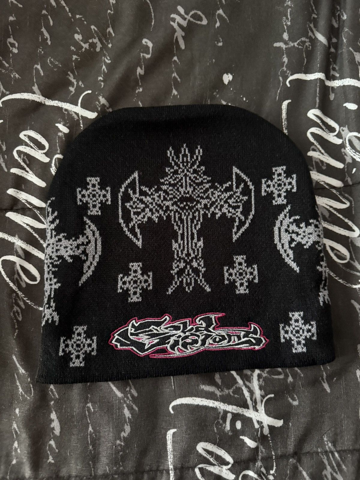 Drain Gang Drain Gang Bladee Cold Visions v2 Beanie Size ONE SIZE - 1 Thumbnail