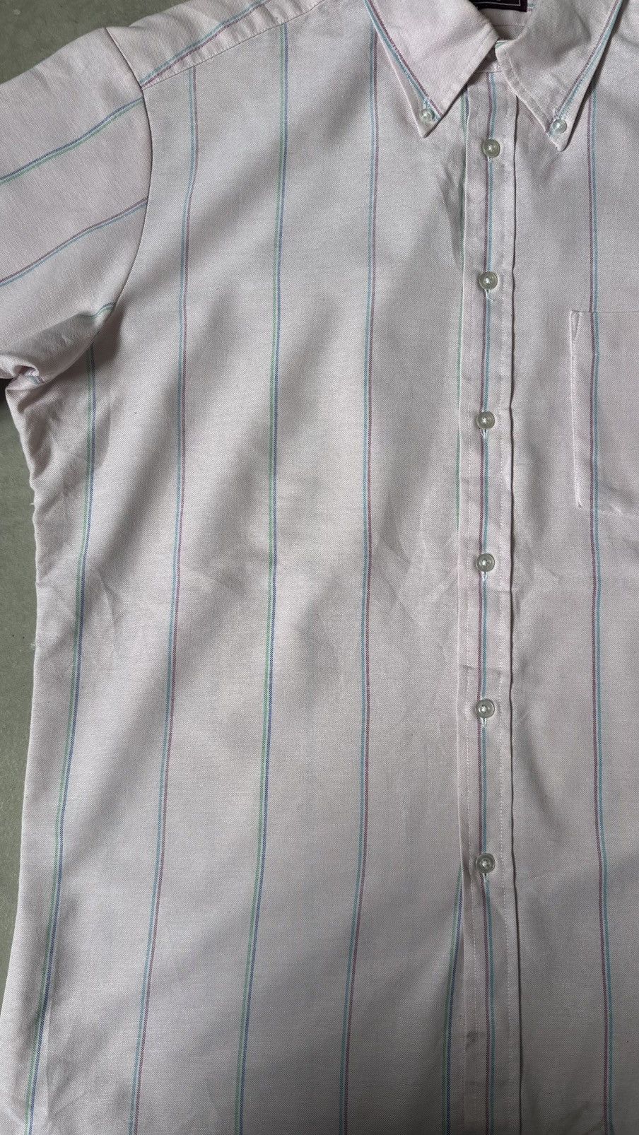 Vintage VINTAGE ANTHONYS NOFADE MADE IN USA SHIRT Size US M / EU 48-50 / 2 - 2 Thumbnail