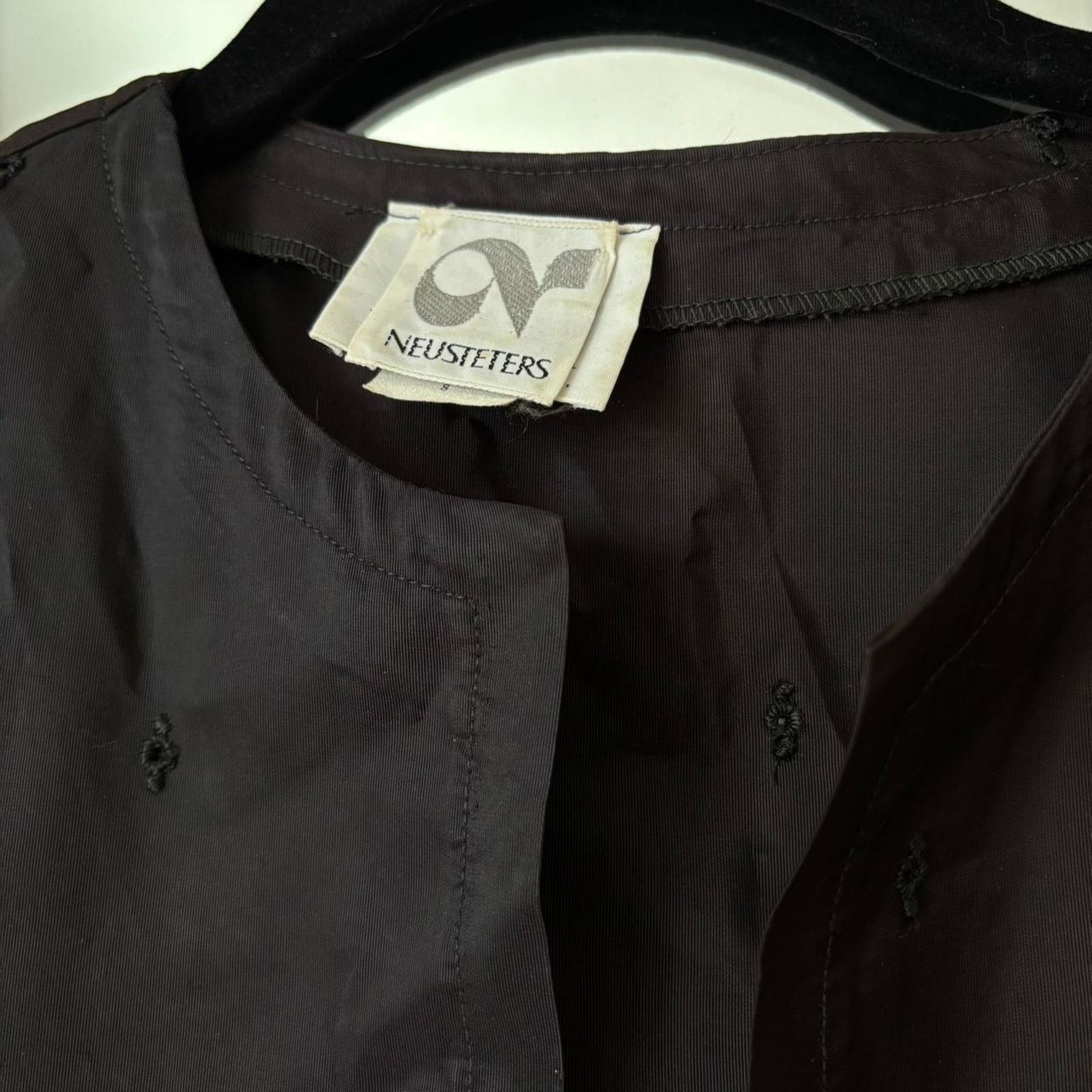 Vintage Vintage Neusteters 1980s Victorian Goth Open Jacket 8 Size M / US 6-8 / IT 42-44 - 5 Thumbnail