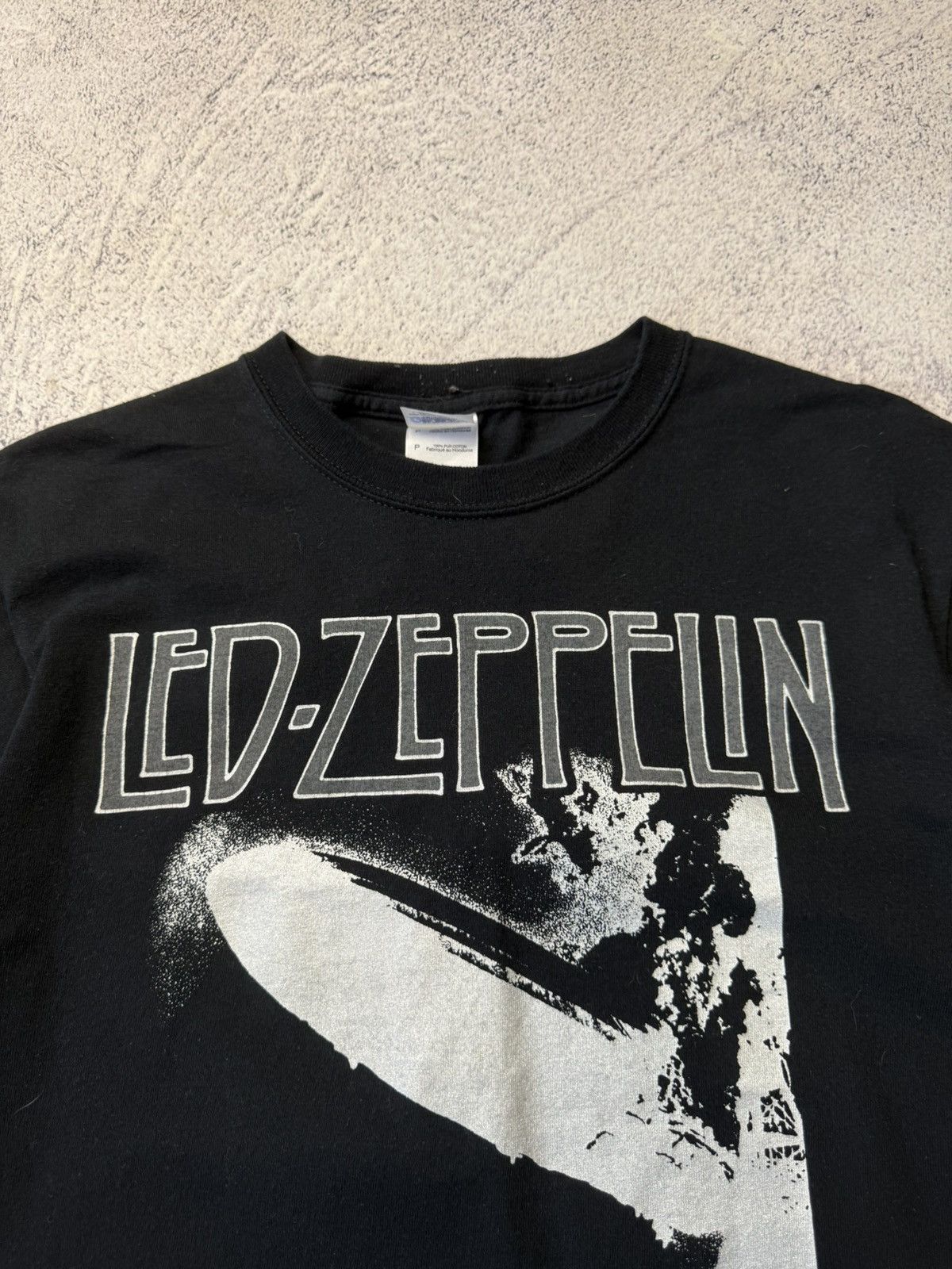 Band Tees Vintage Style Led Zeppelin 1969 UK Tour 2019 Remake T Shirt Size US M / EU 48-50 / 2 - 9 Thumbnail