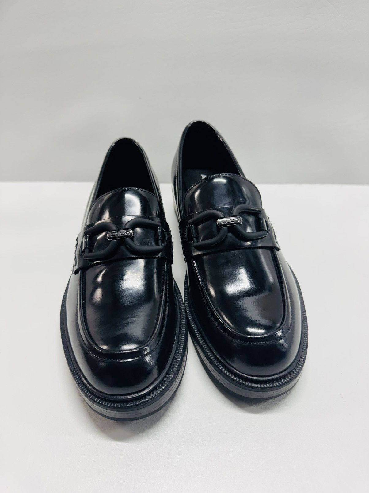 Aldo Aldo Onemath Slip on Loafers Black Size US 11 / EU 44 - 4 Thumbnail