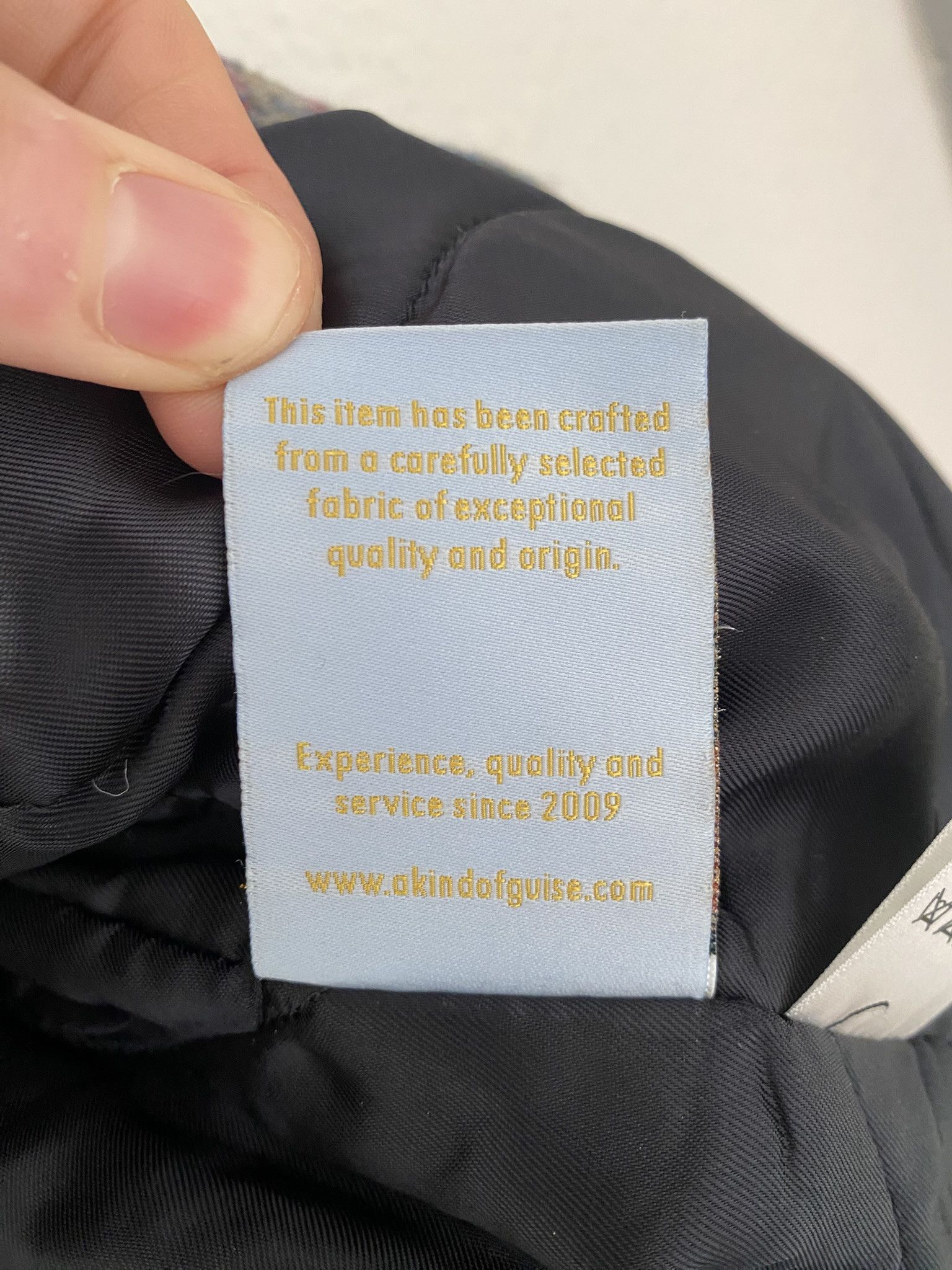 A Kind Of Guise 52/XL - 100% Virgin Wool Padded Overshirt Size US XL / EU 56 / 4 - 11 Thumbnail