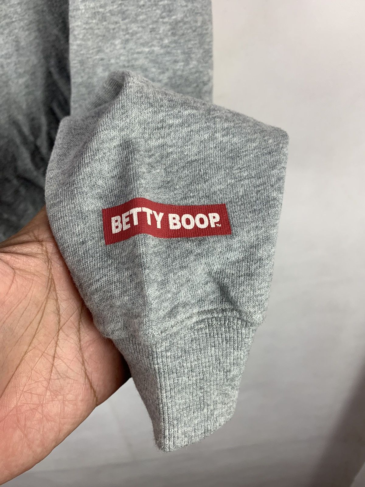 Anime × Japanese Brand Rare! Betty Boop x Denifits Pullover Sweater Hoodie Size US L / EU 52-54 / 3 - 4 Thumbnail