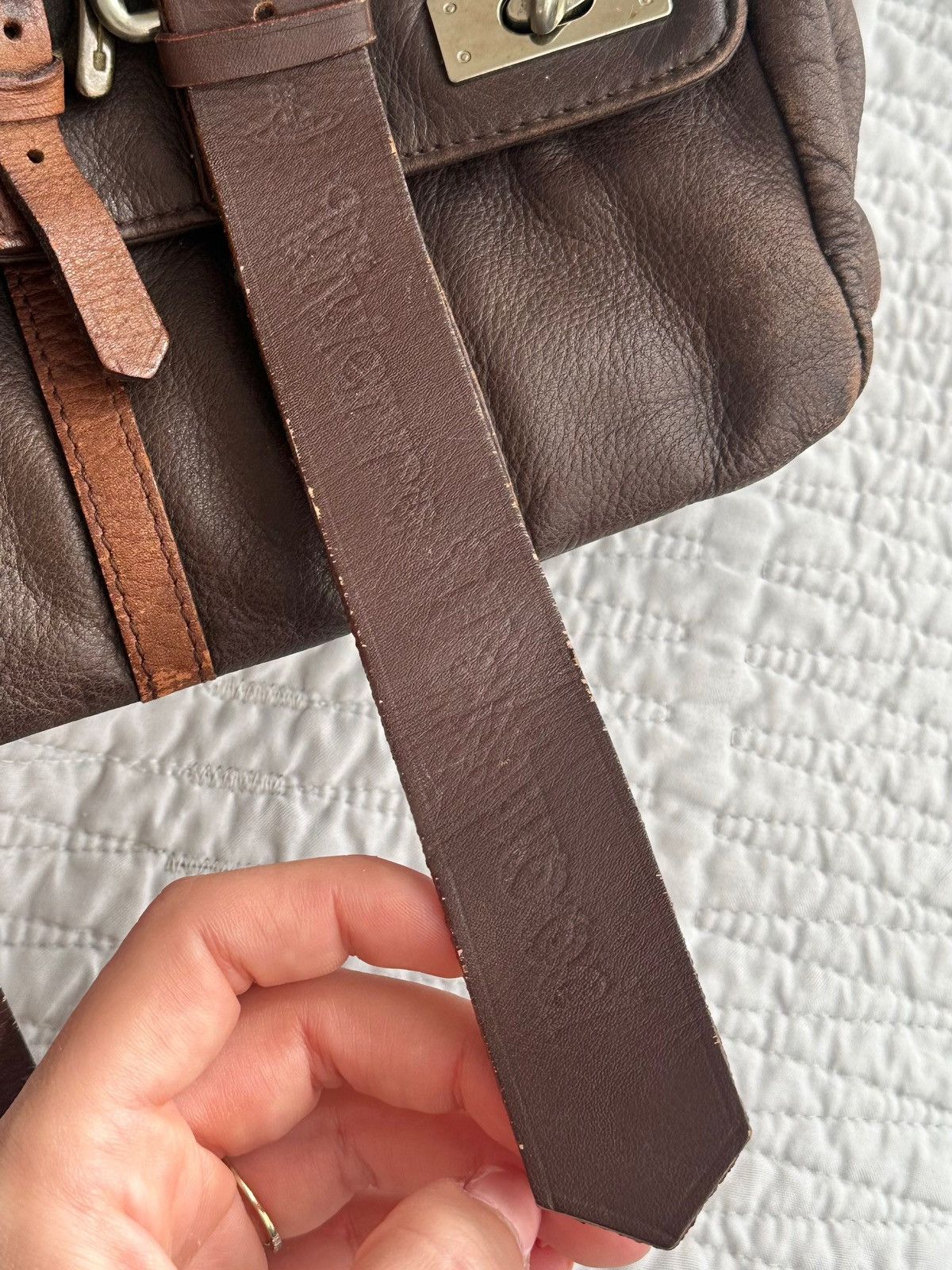 Vivienne Westwood Vivienne Westwood Rare Leather Buckle Bag Size ONE SIZE - 5 Thumbnail