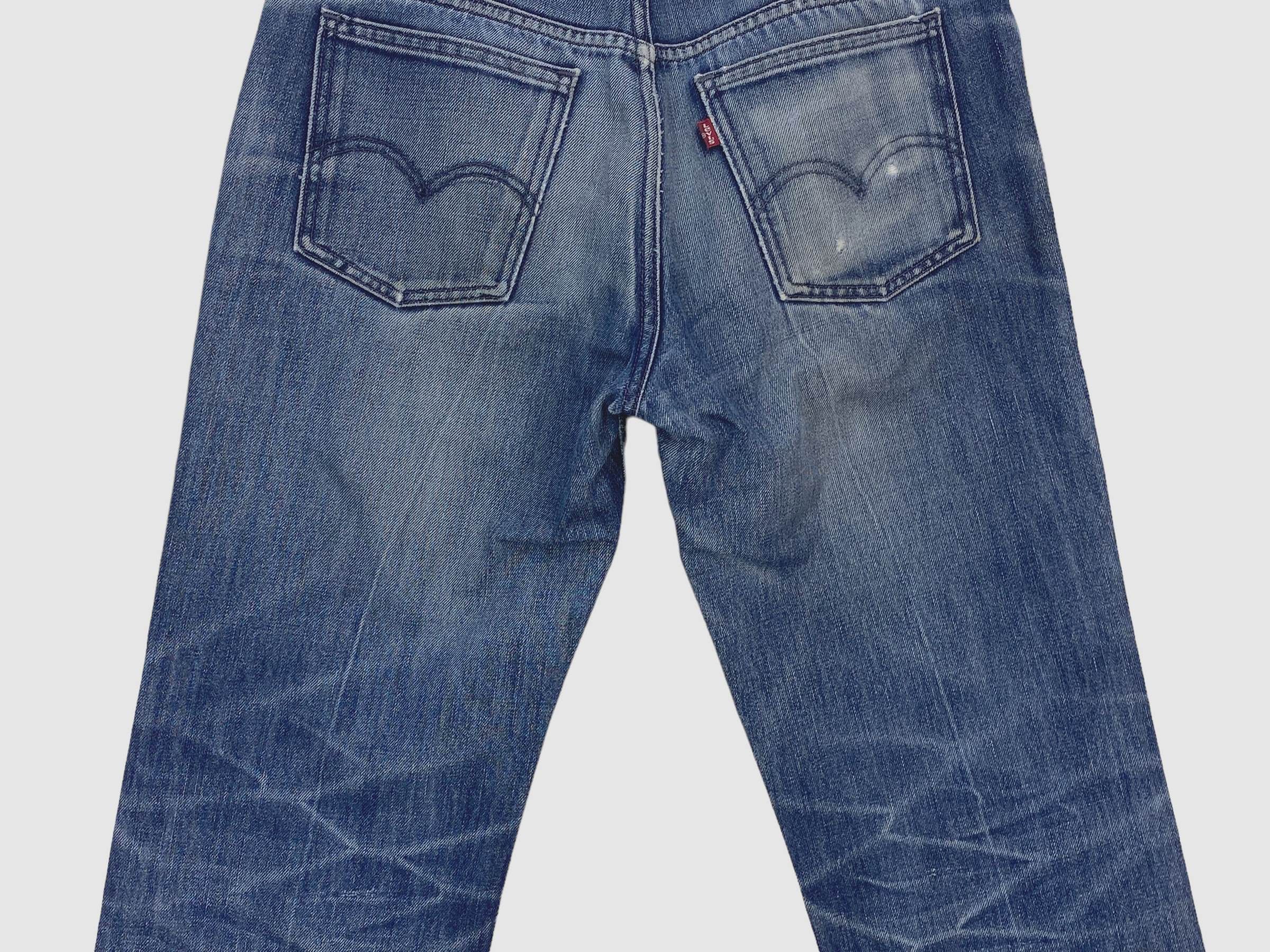 Levi's × Levi's Vintage Clothing Levis Sta-Prest Jeans Light Wash Jeans Size US 31 - 7 Thumbnail