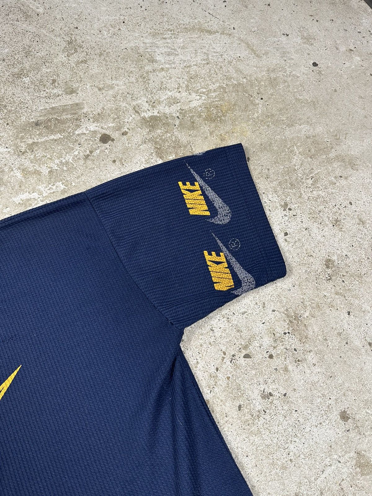 Nike ‼️ Rare Vintage Nike Swoosh Spell Out 90s Multi Navy Tee Size US L / EU 52-54 / 3 - 6 Thumbnail