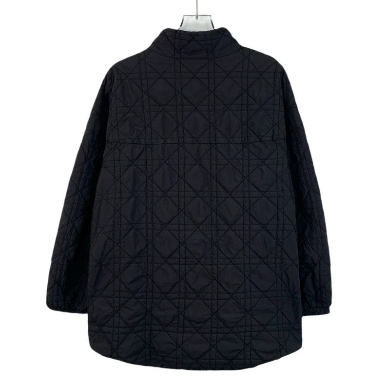 Dior Dior Size 13 Black diamond half-zipper long-sleeved cotton Size US XS / EU 42 / 0 - 2 Thumbnail