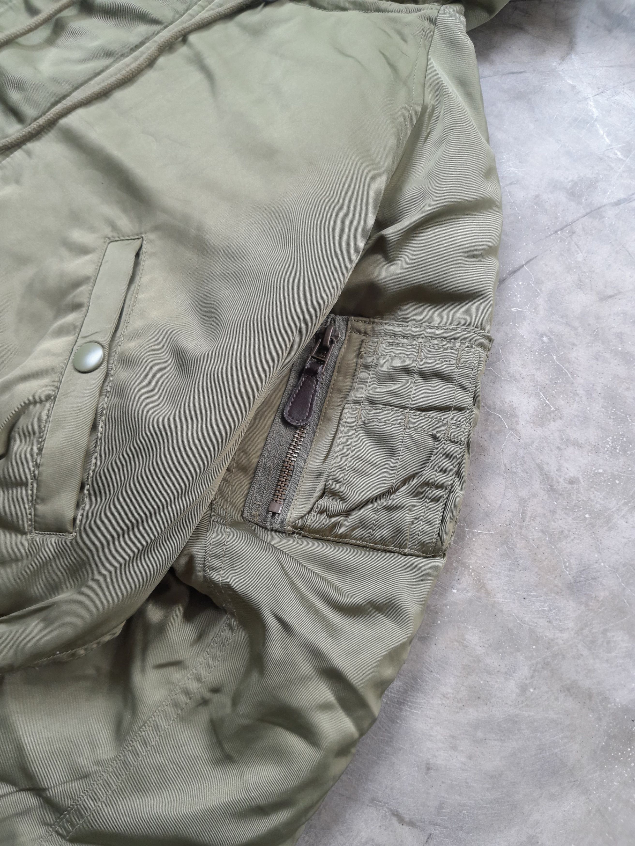MOUSSY Azul by Moussy Boxy Bomber Military Jacket Size US M / EU 48-50 / 2 - 3 Thumbnail