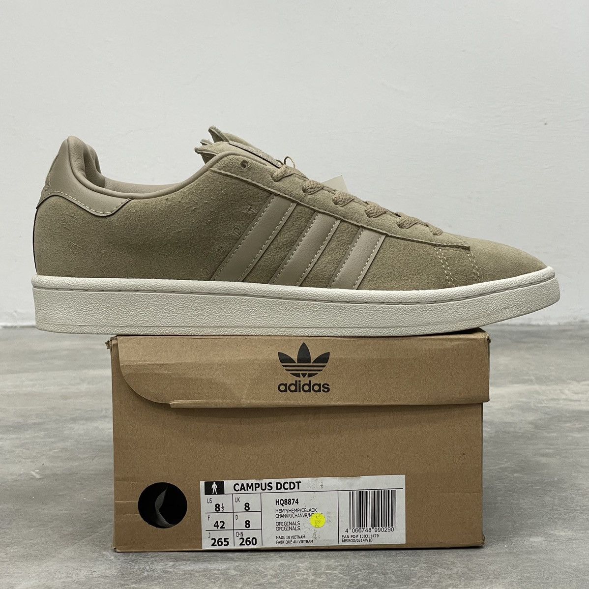 Adidas × Descendant Adidas X Descendant DCDT Campus Hemp UK8 Rare Size US 8.5 / EU 41-42 - 1 Thumbnail