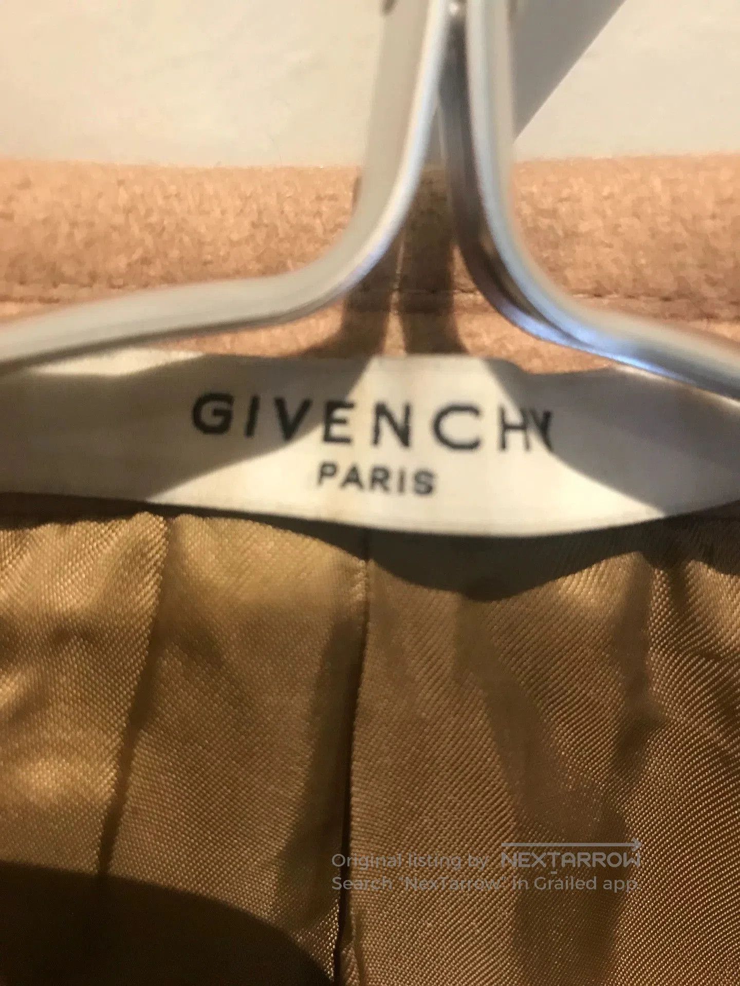 Givenchy Givenchy Wool Laser Leather Sleeve Coat. Size US S / EU 44-46 / 1 - 6 Thumbnail