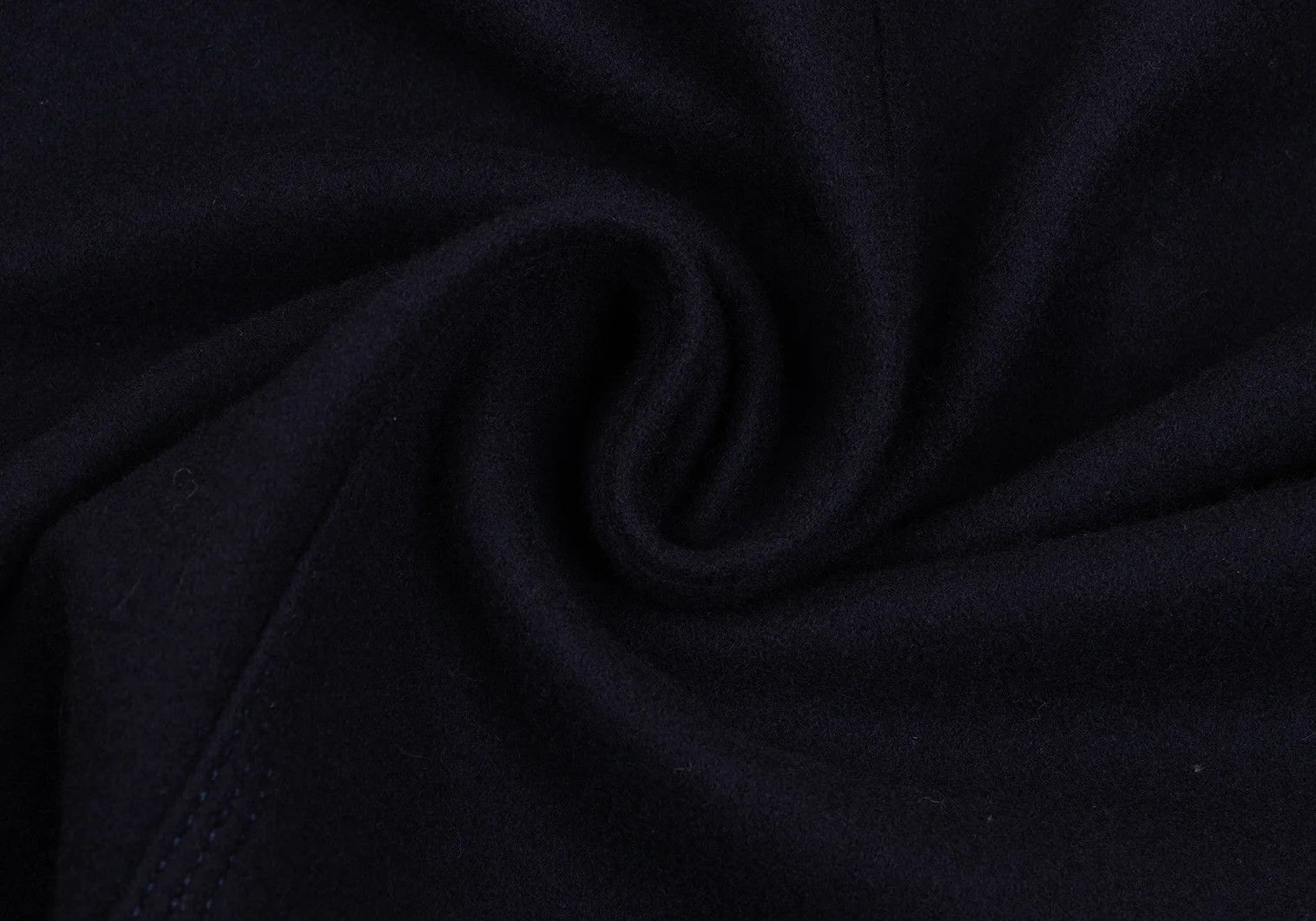 Ganryu Wool Flannel Piping Design Jacket in Navy, Size S Size US S / EU 44-46 / 1 - 16 Thumbnail