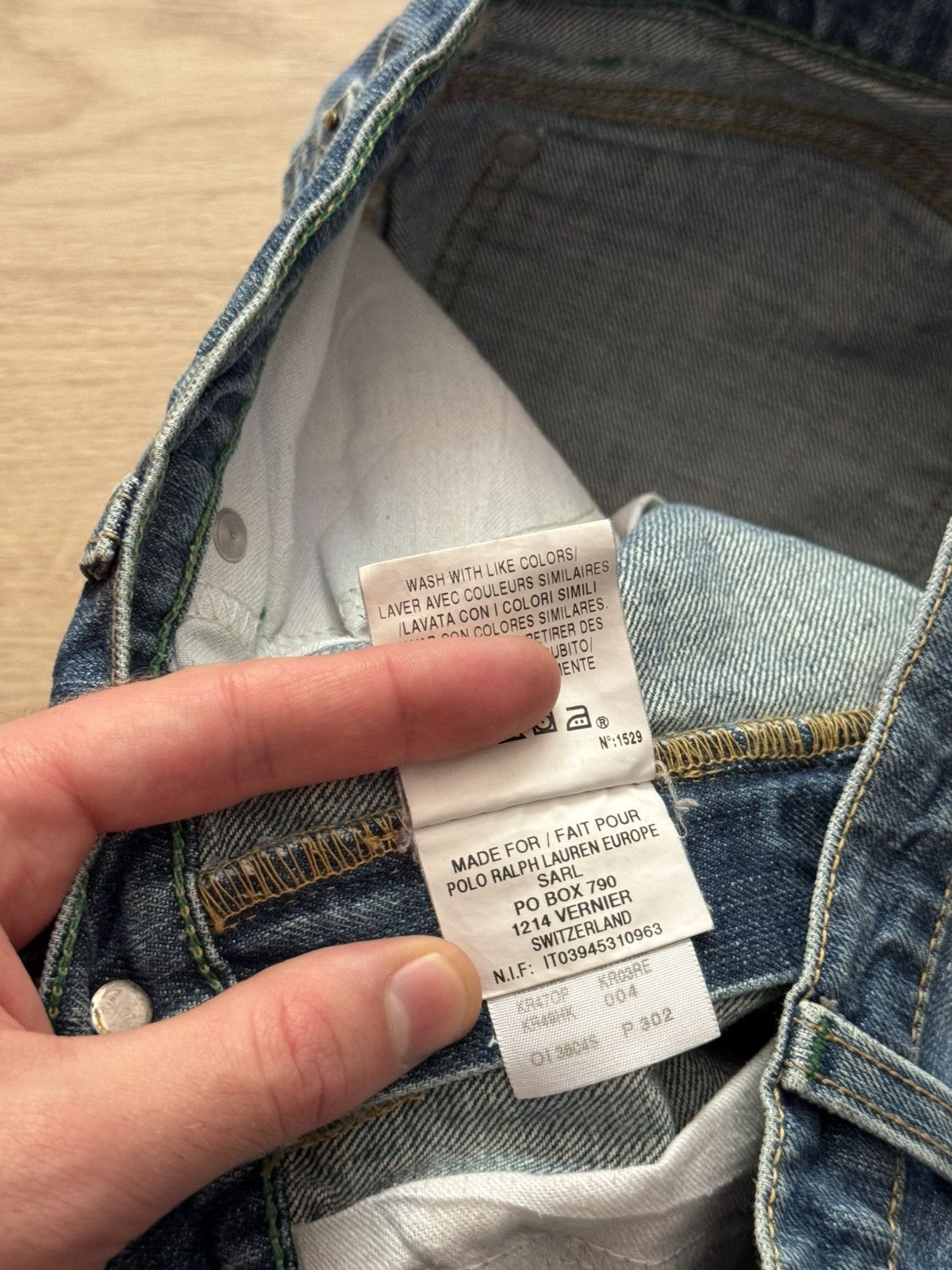 Polo Ralph Lauren Vintage 00’s Polo by Ralph Lauren Jeans Distressed Pants Size US 28 / EU 44 - 13 Thumbnail