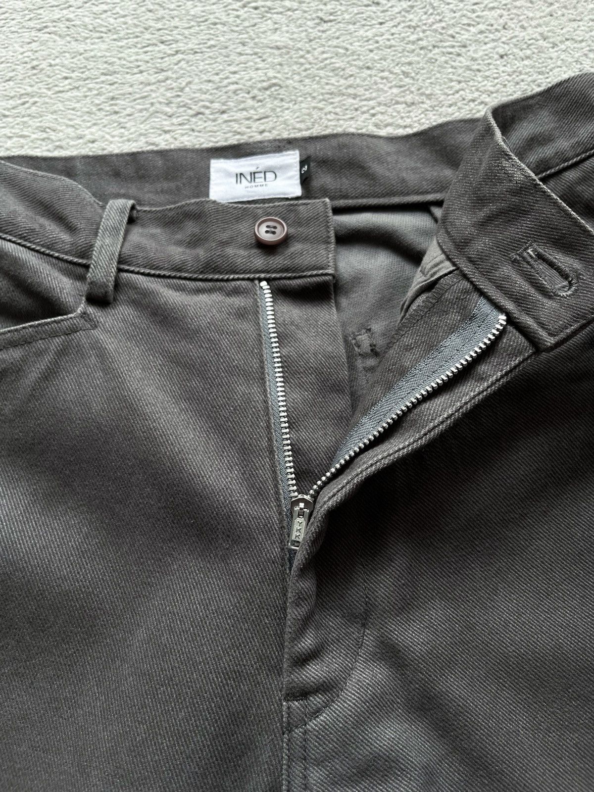 Yohji Yamamoto Vintage Inéd Homme by Yohji Yamamoto Flare Pants Size US 29 - 7 Thumbnail