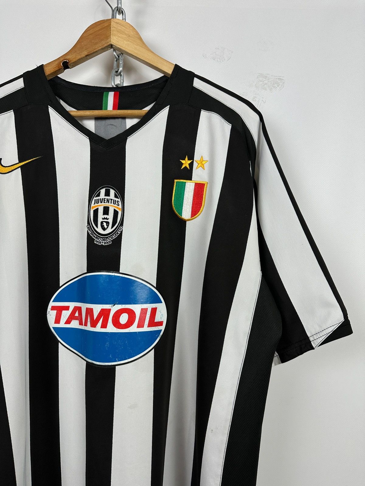 Nike 2005/06 Nike Juventus FC Total 90 Vintage Home Jersey Size US XL / EU 56 / 4 - 6 Thumbnail