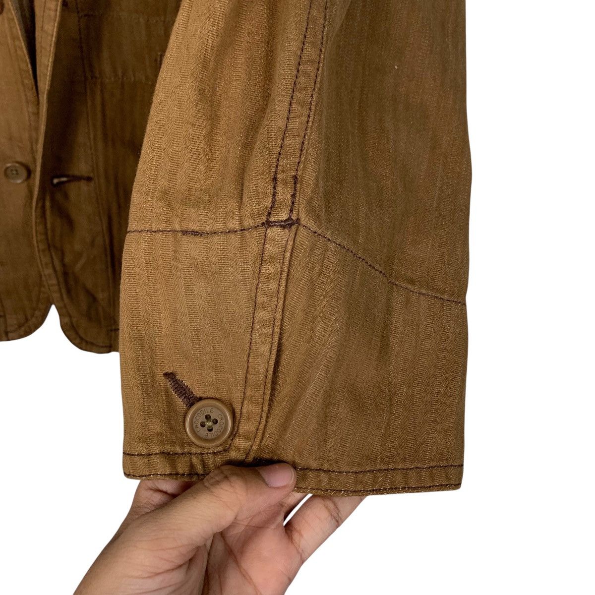 Japanese Brand Vintage 90’s CROCODILE Casual Work Jacket #2823-C127 Size US M / EU 48-50 / 2 - 7 Thumbnail