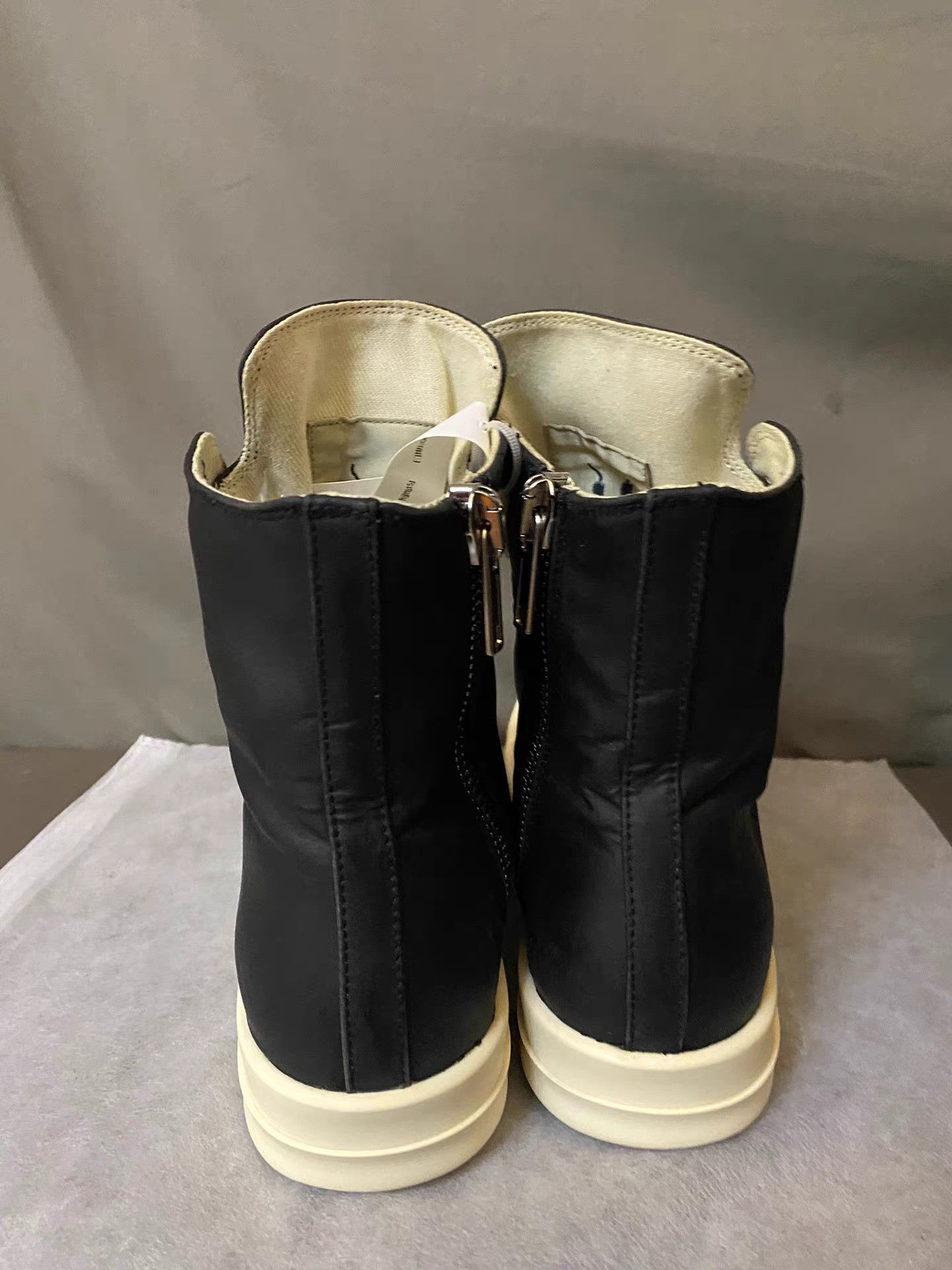 Rick Owens Rick Owens DRKSHDW Waxed Turbo Sneakers Size US 6 / IT 36 - 4 Thumbnail