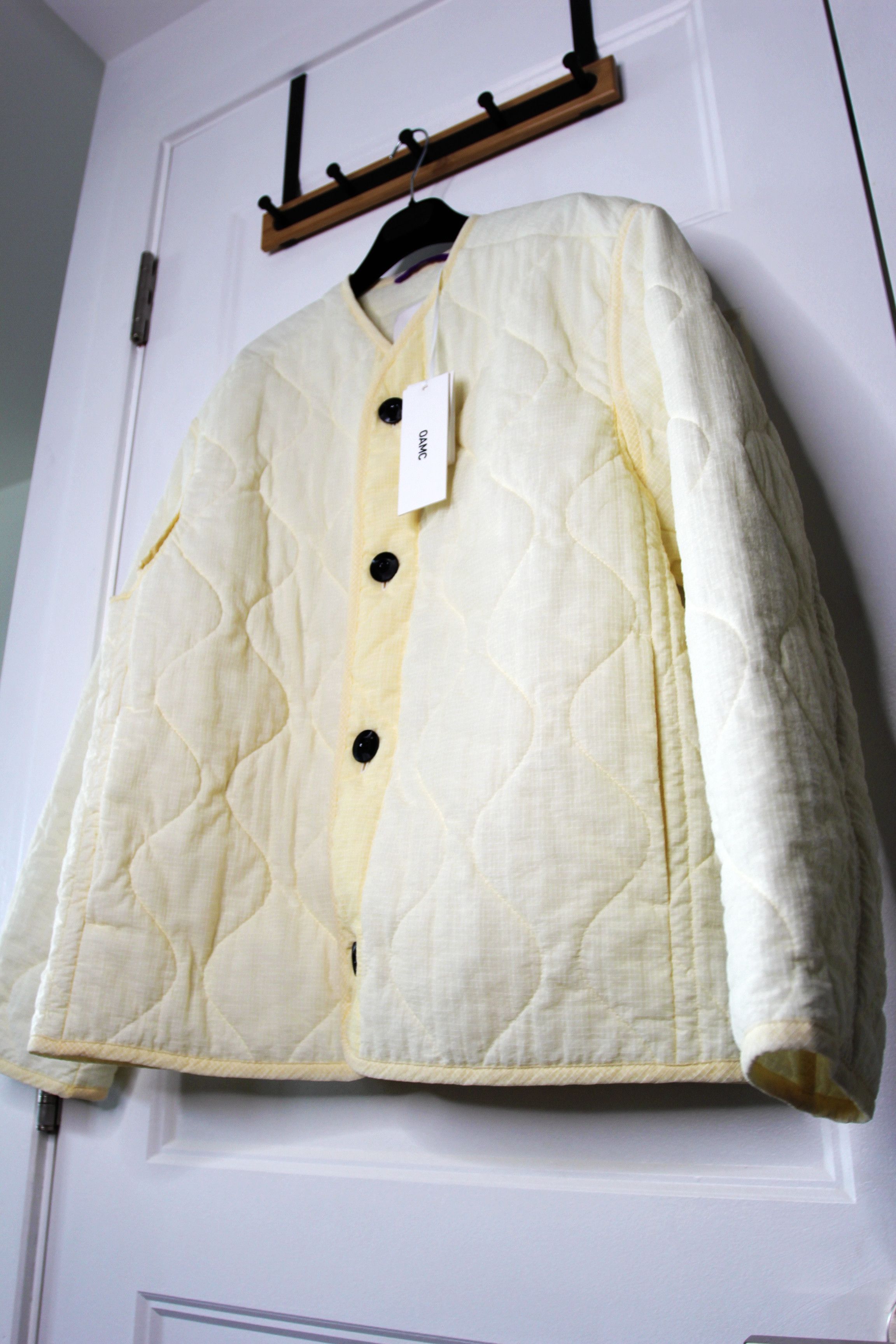 OAMC BNWT SS23 OAMC OFF-WHITE QUILTED JACKET S Size US S / EU 44-46 / 1 - 5 Thumbnail