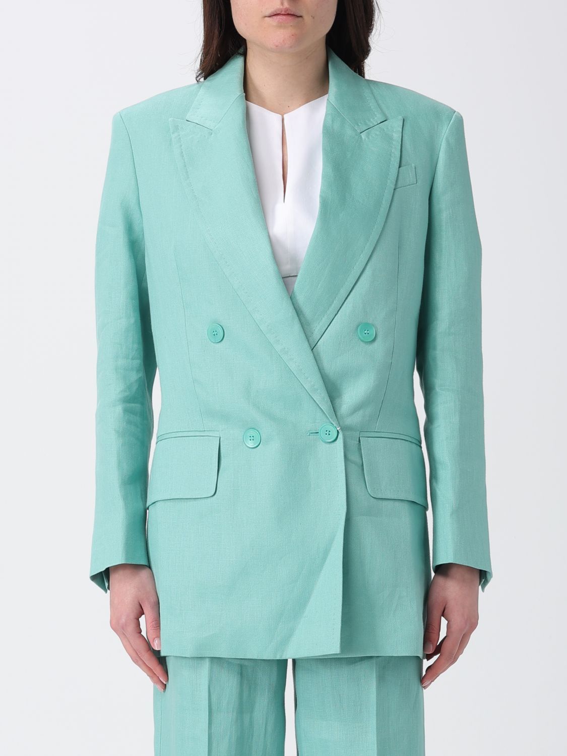 Max Mara Max Mara Jacket Woman Water Size S / US 4 / IT 40 - 1 Thumbnail