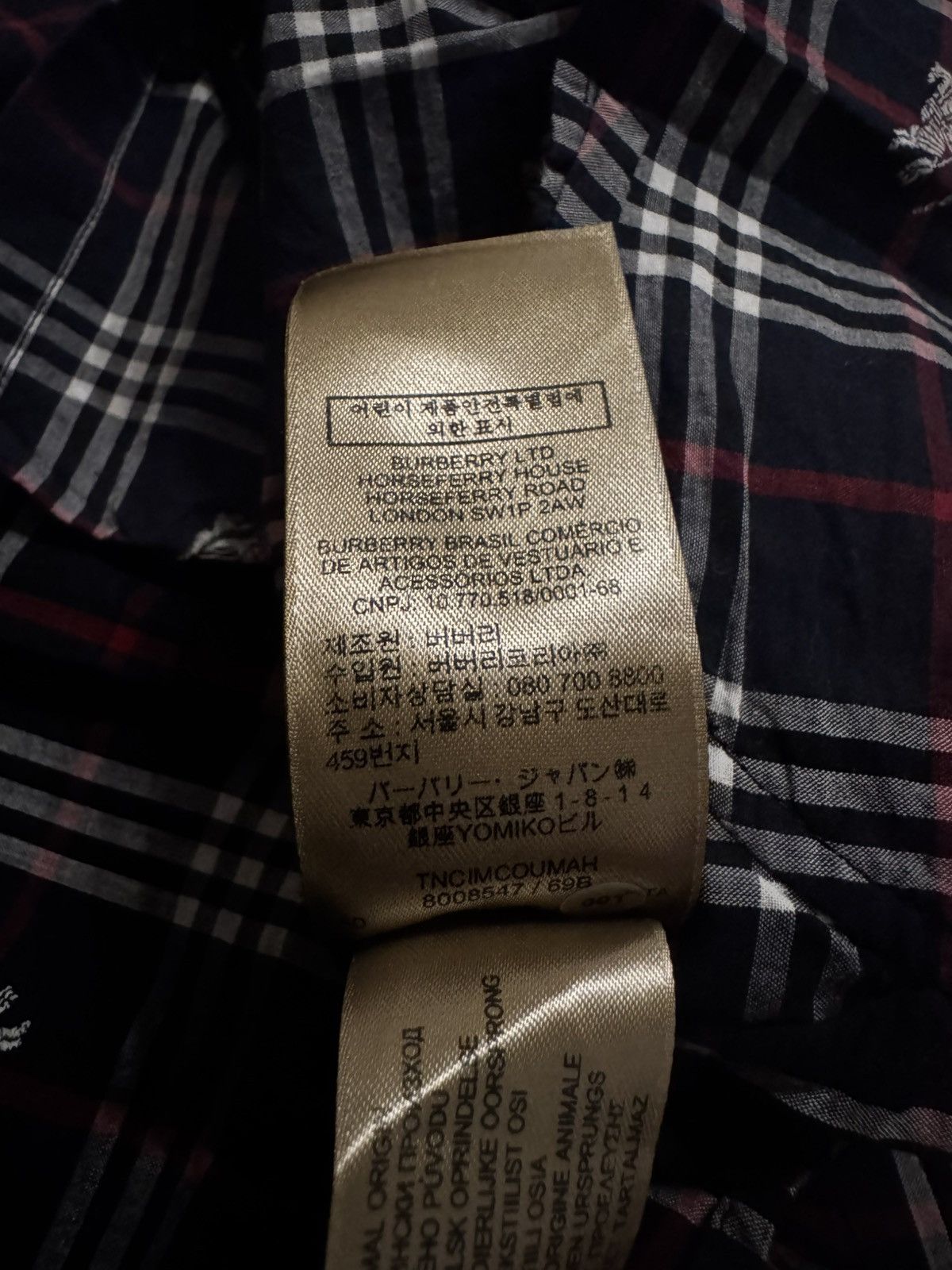 Burberry Burberry Check Shirt Size US M / EU 48-50 / 2 - 11 Thumbnail