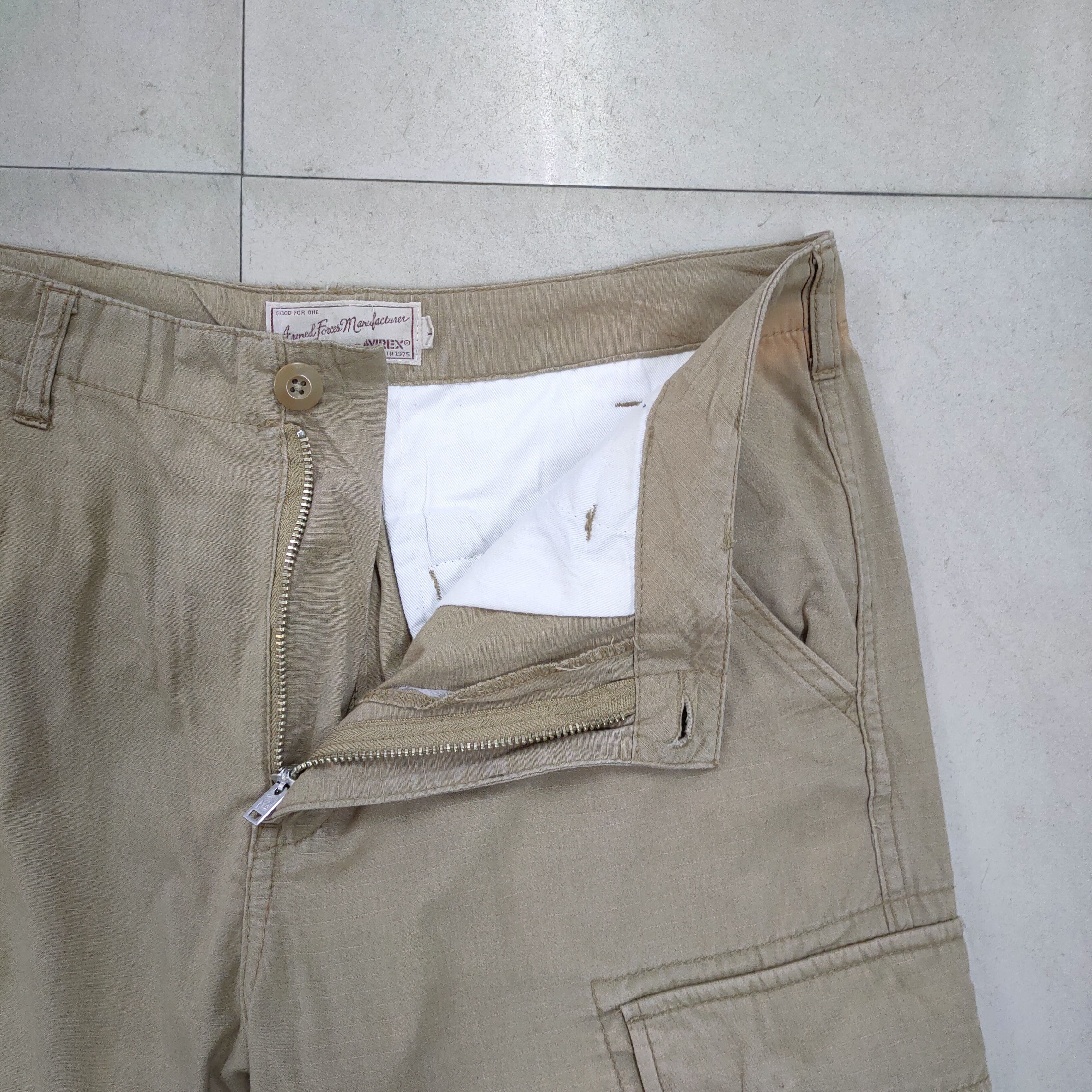 Avirex × Vintage VINTAGE FADED FADED CARGO PANTS Size US 34 / EU 50 - 11 Thumbnail