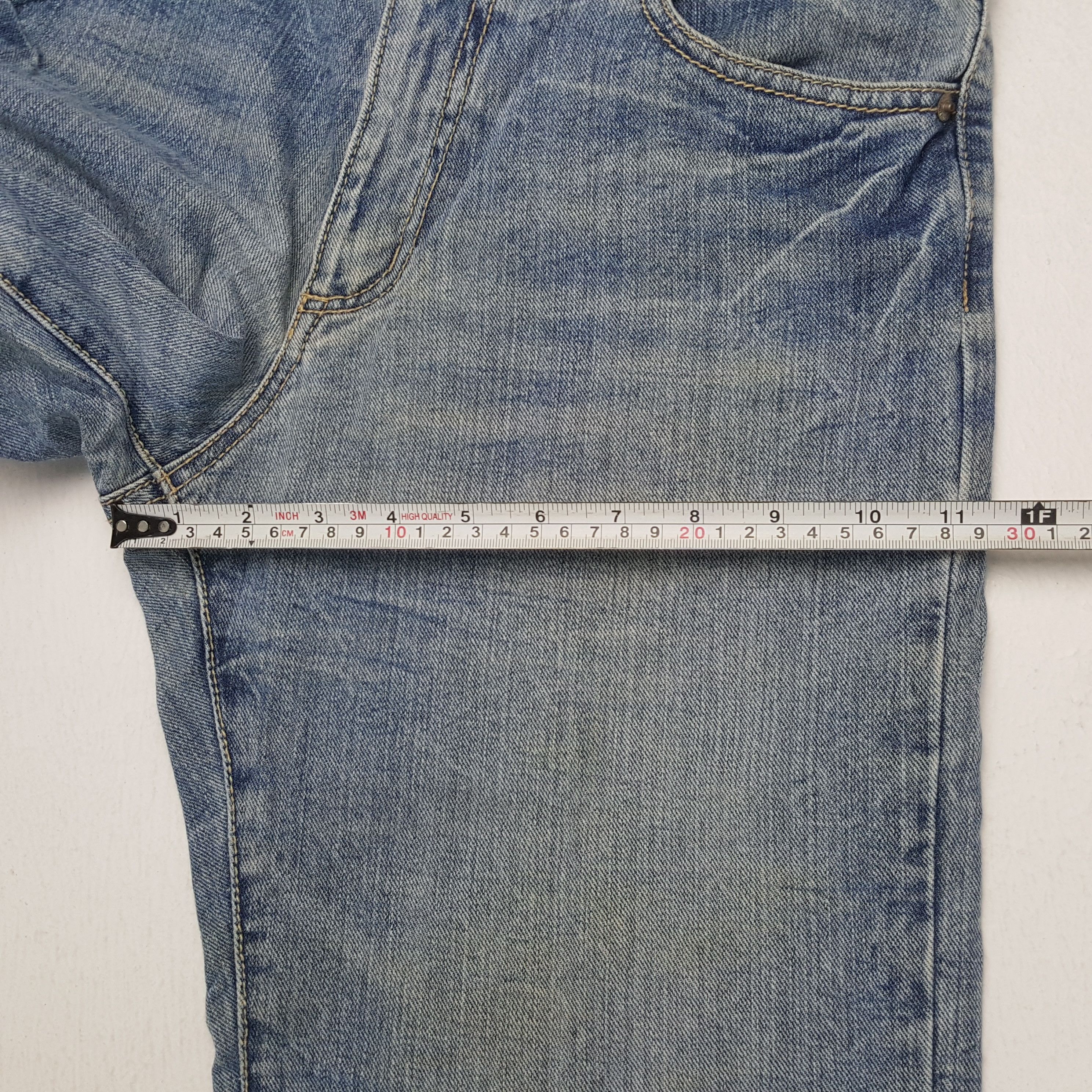 Vintage BACK & FORTH Rock Punk Streetwear Style Jeans Size US 31 - 9 Thumbnail