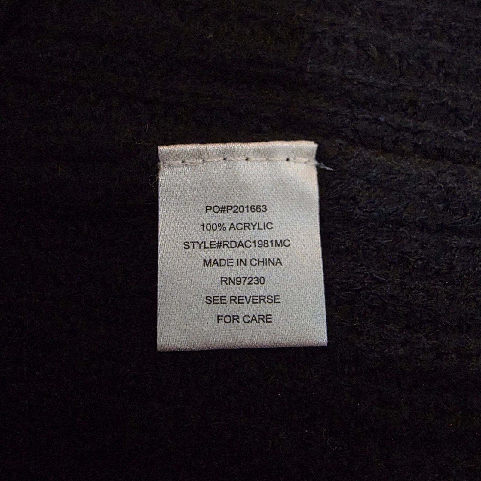 Macys Chic Modern Knitted Dress | White, Black & Gray 3-Tone | M Size M / US 6-8 / IT 42-44 - 10 Thumbnail