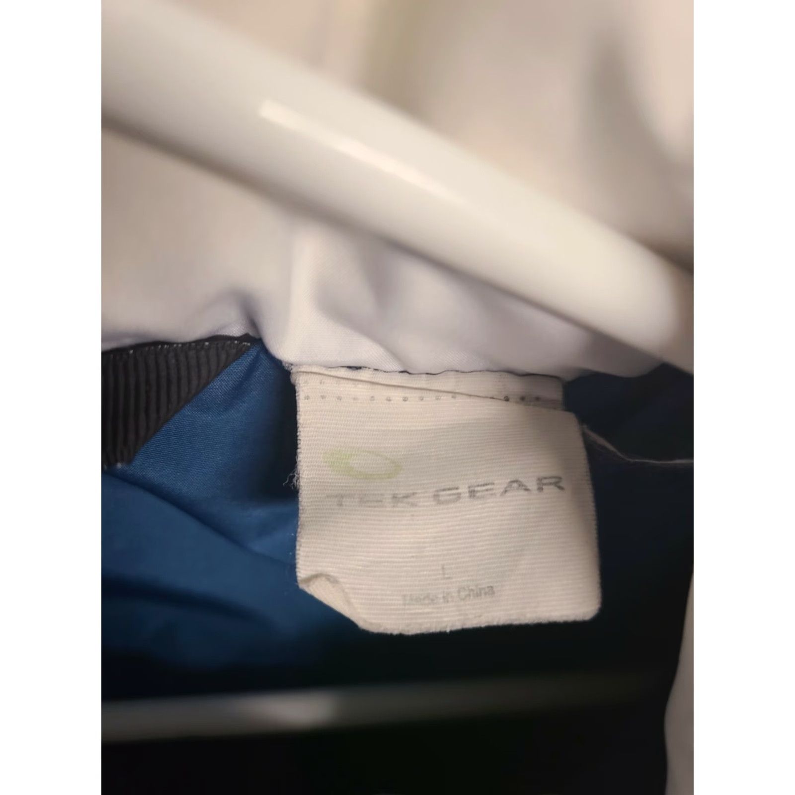Tek Gear Tek Gear 男性 L Blue Jacket Lightweight Windbreaker Casual Regular Zip Polyester Lining Drawstring Jacket Size US L / EU 52-54 / 3 - 5 Thumbnail