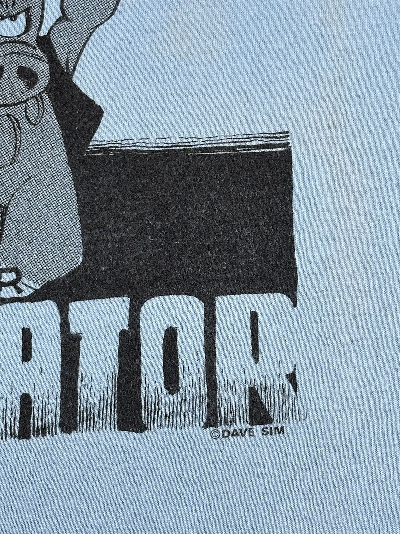 DC Comics Vintage 90s Cerebus Graphitti comics marvel dc T-Shirt Size US XL / EU 56 / 4 - 8 Thumbnail