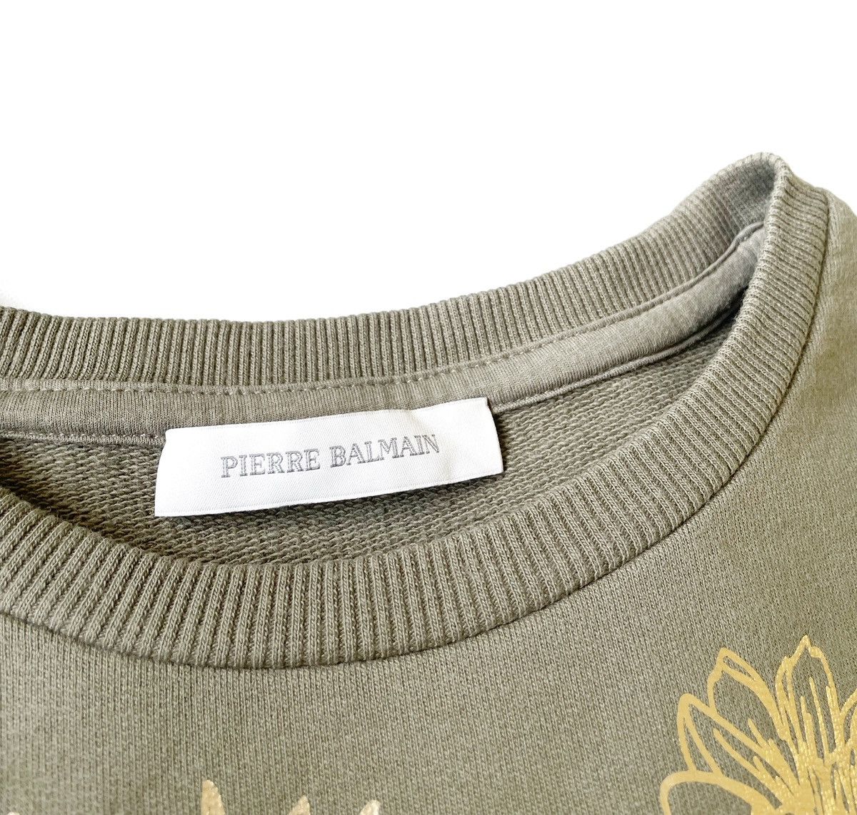 Pierre Balmain Pierre Balmain Big Logo Green Women Sweatshirt Size 38/M Size M / US 6-8 / IT 42-44 - 7 Thumbnail