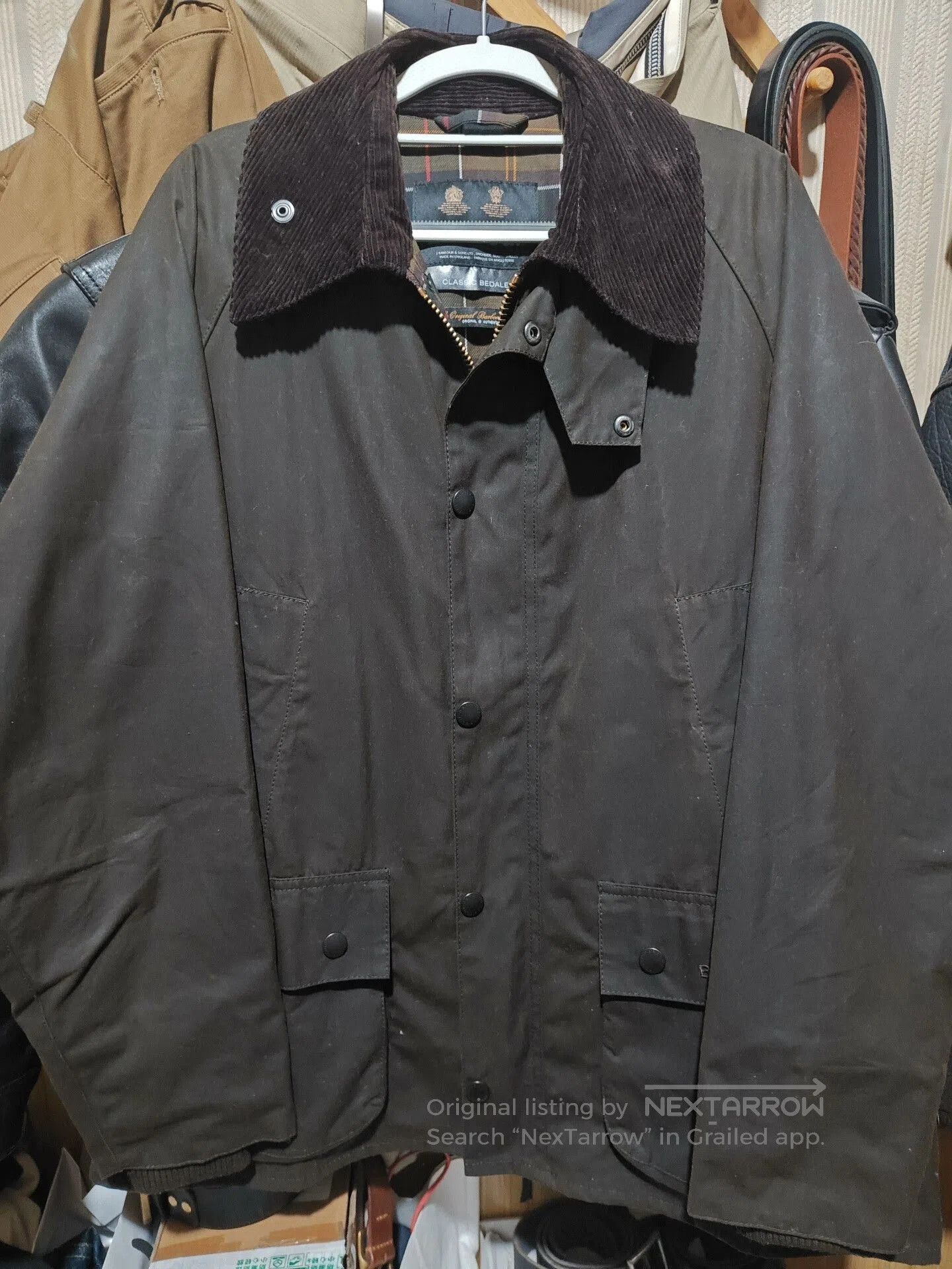 Barbour Classic Bedale Wax Jacket.