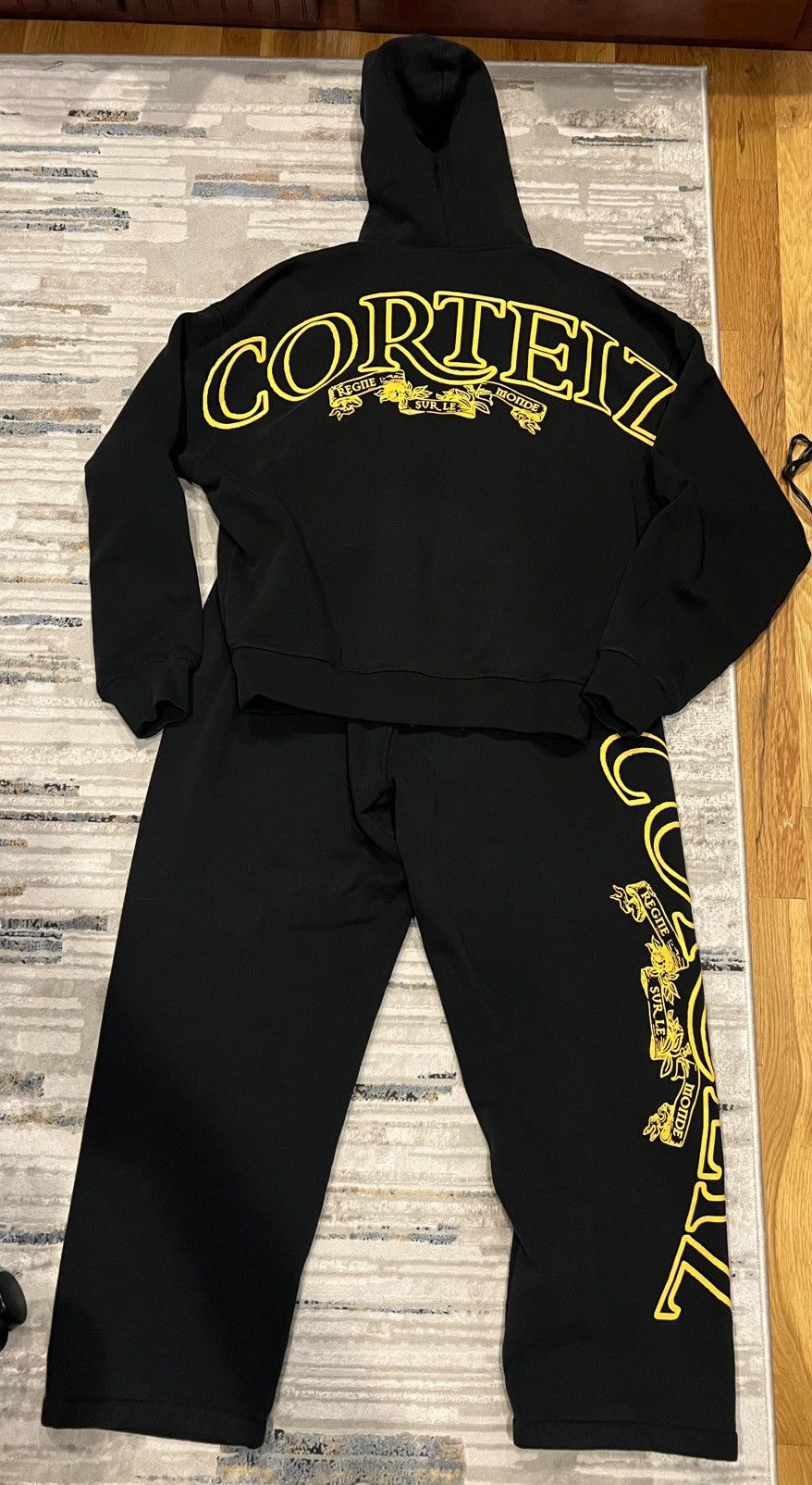 CORTEIZ TRACKSUIT - BLACK Corteiz Alcatraz Full Tracksuit Triple