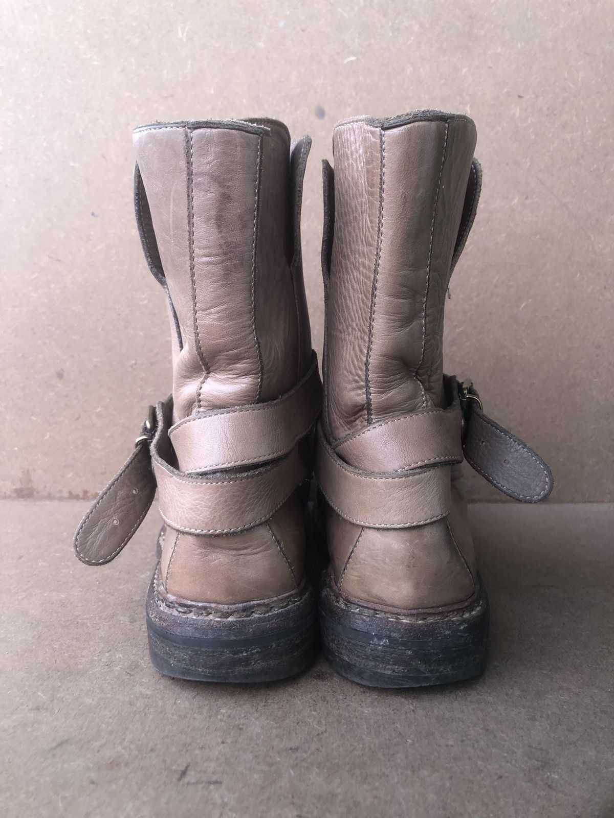 Burberry Burberry Brown Leather Boot Size 38 Size US 8 / IT 38 - 9 Thumbnail