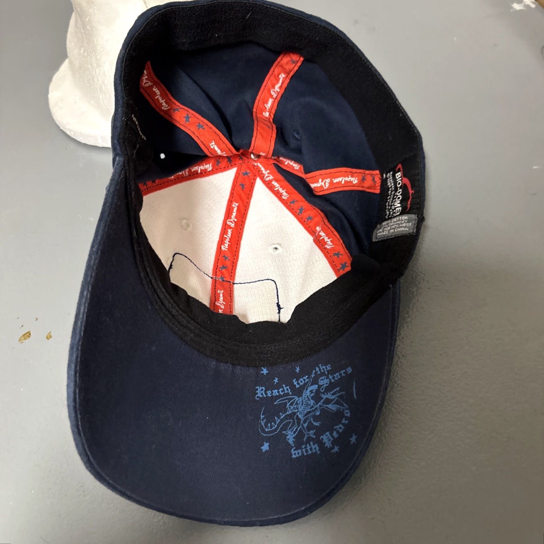 Vintage Napoleon Dynamite Vote For Pedro Embroidered Baseball Cap Bio-Domes Headgear Baseball Cap Men One Size Blue Twill Adjustable Vintage: No Size ONE SIZE - 7 Thumbnail
