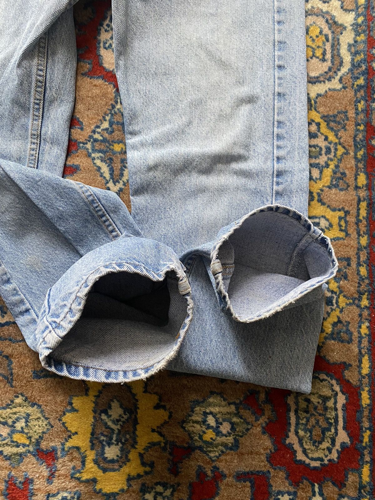 Levi's × Vintage Vintage Orange Tab Levi’s Acid wash denim jeans Size 32" / US 10 / IT 46 - 5 Thumbnail