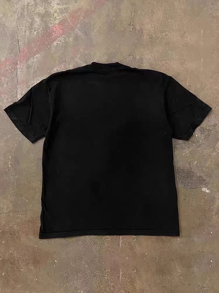 Japanese Brand Black Vintage Lamb Print T-Shirt Size US M / EU 48-50 / 2 - 2 Thumbnail