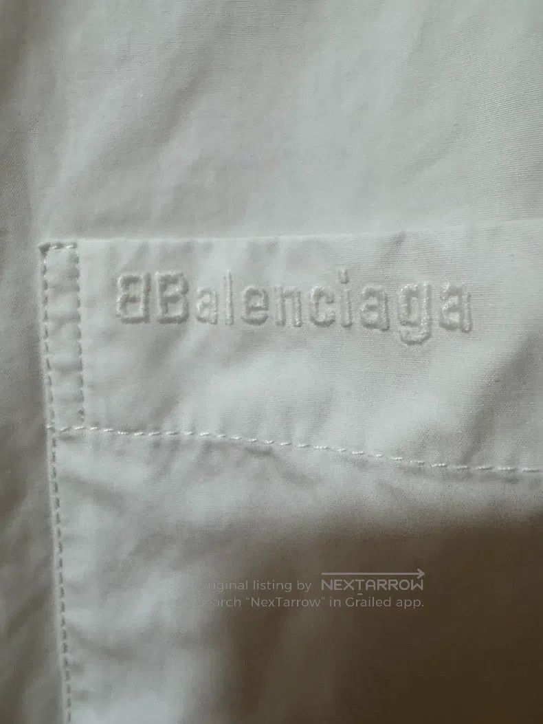 Balenciaga Balenciaga C-Shape Shirt Sunscreen Jacket Size S / US 4 / IT 40 - 5 Thumbnail